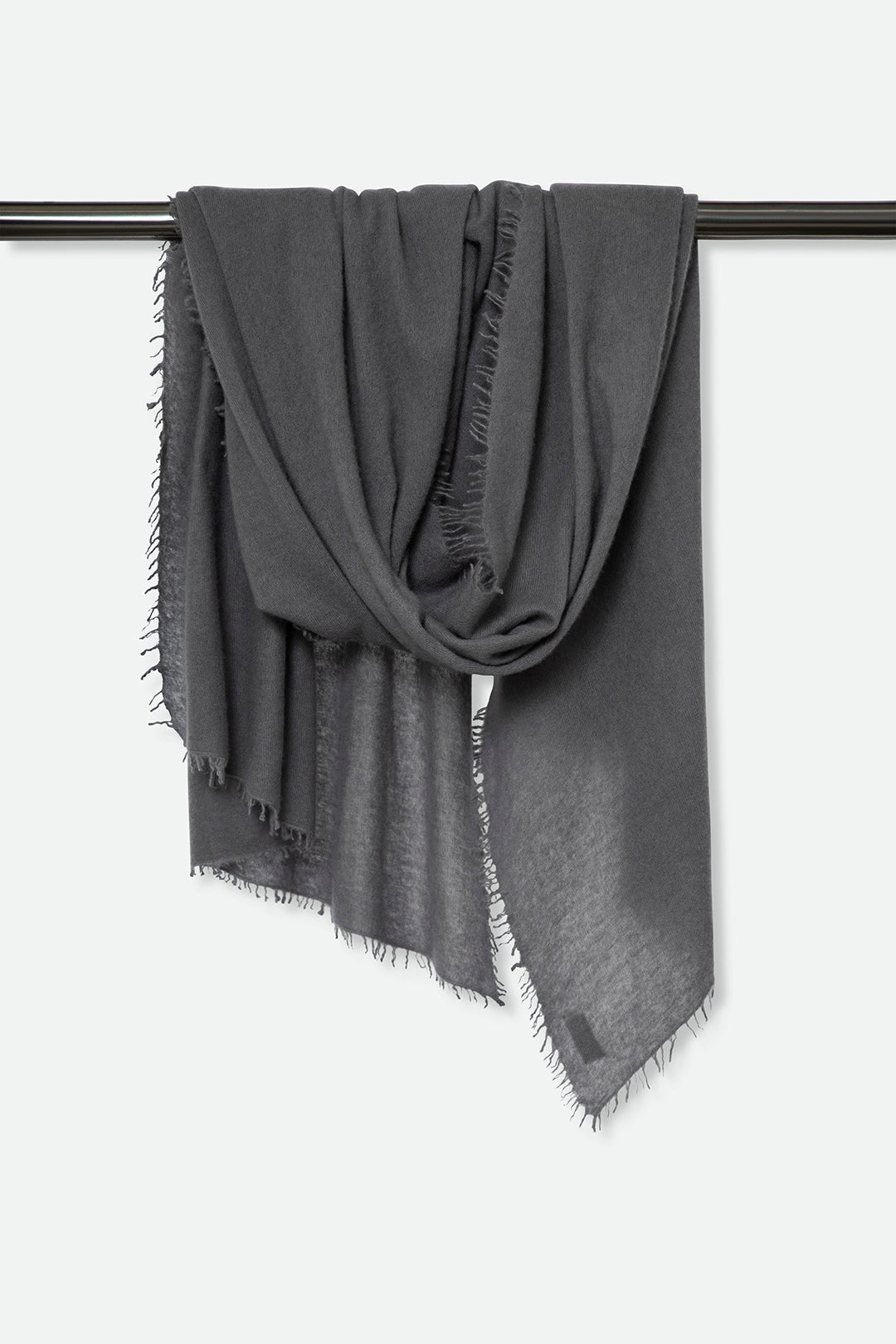 ÉLAN SCARF IN CASHMERE THUNDER GREY - Jarbo