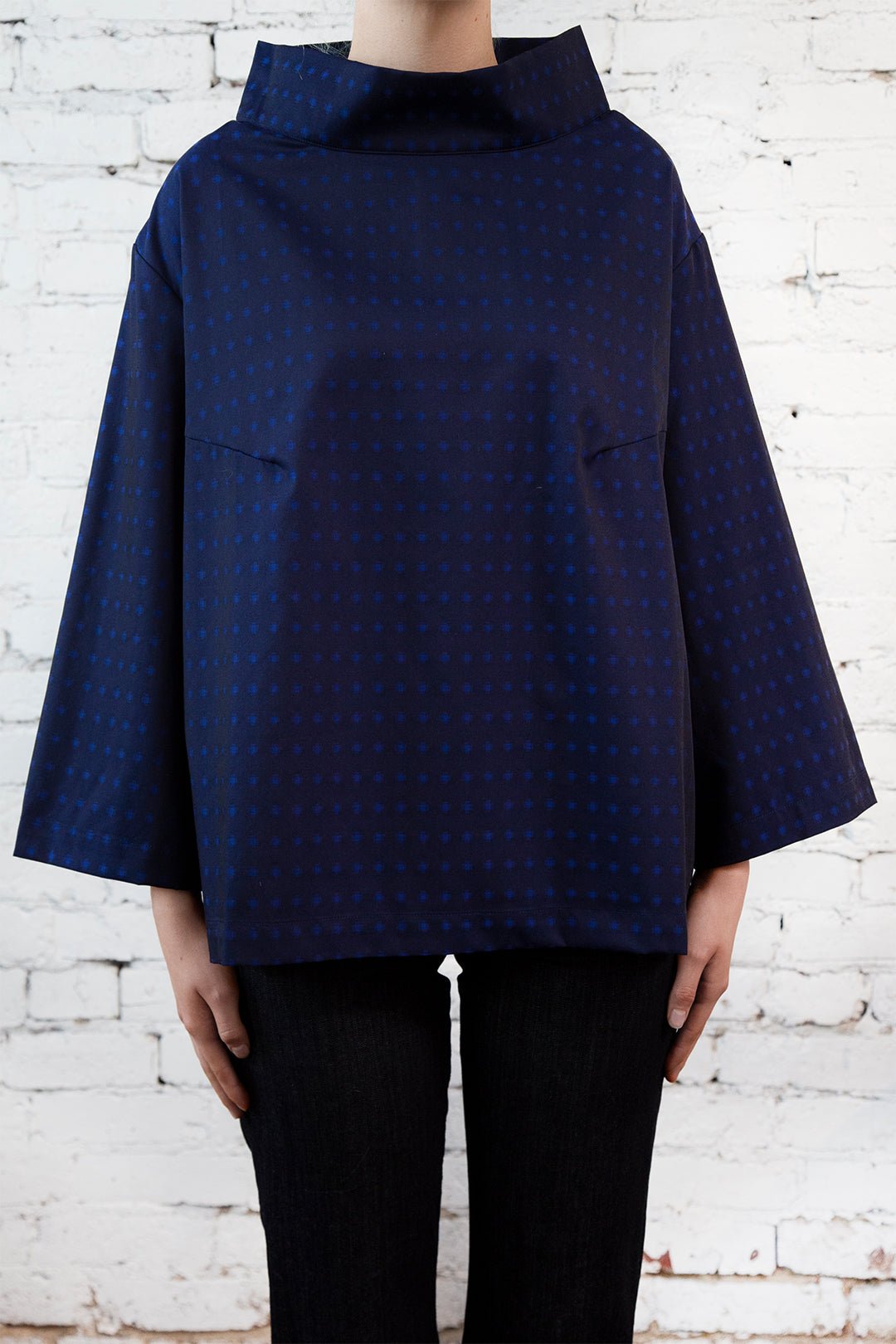ELLA SHIRT IN STRETCH COTTON POPLIN - Jarbo