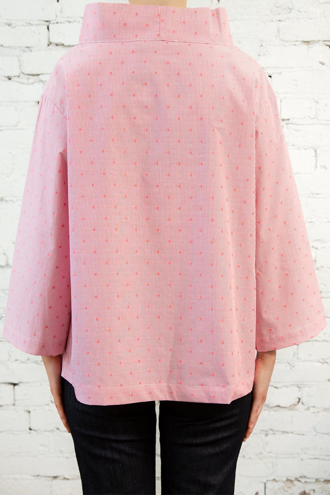 ELLA SHIRT IN STRETCH COTTON POPLIN - Jarbo