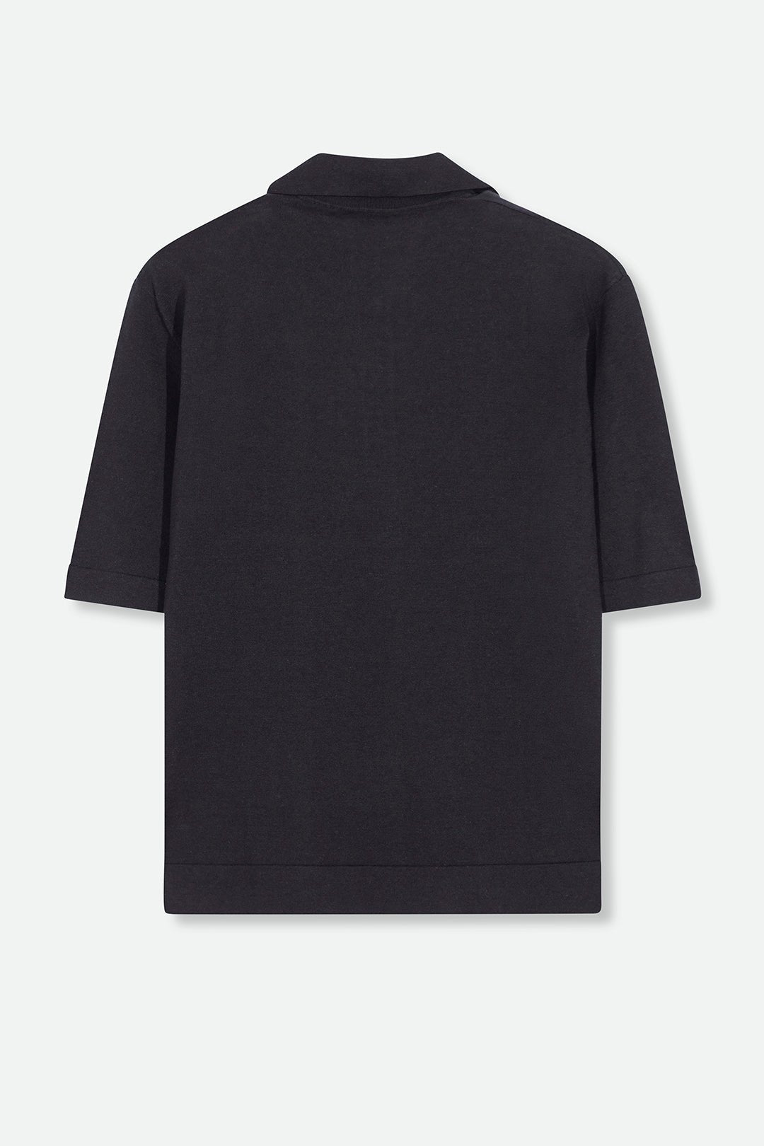 ELLIS POLO SHIRT IN FINE GAUGE ITALIAN SILK COTTON - Jarbo