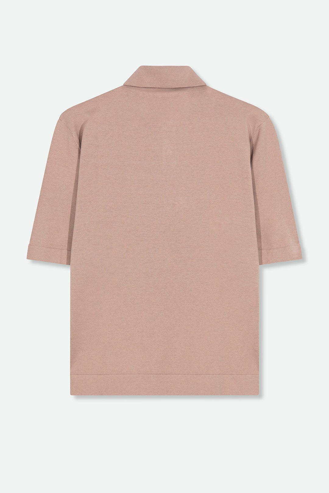 ELLIS POLO SHIRT IN FINE GAUGE ITALIAN SILK COTTON - Jarbo