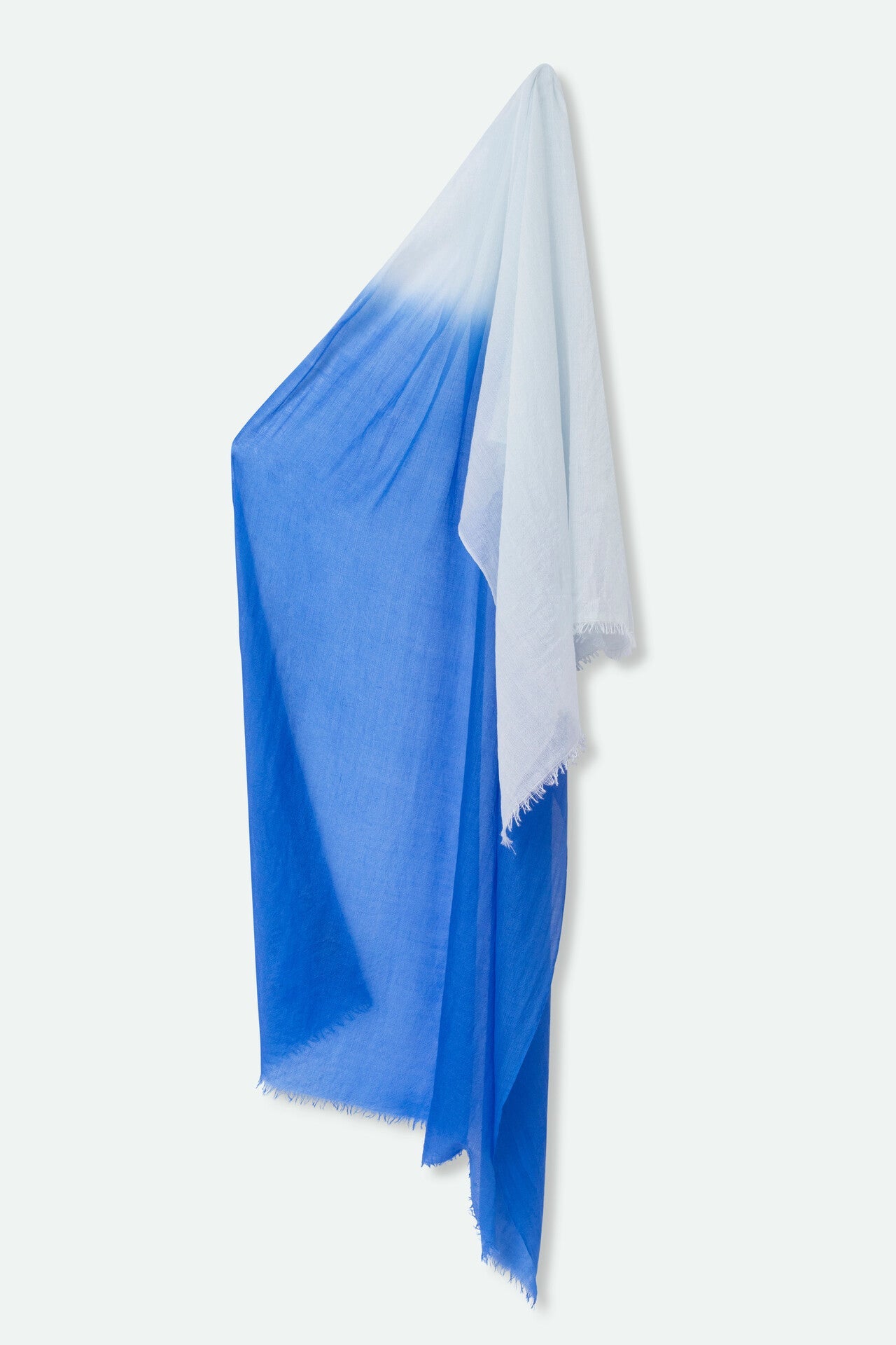 FRANCIA CIELO LIGHTWEIGHT SCARF IN HAND DYED CASHMERE - Jarbo