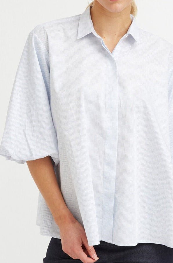 GIGI SHIRT IN ITALIAN STRETCH COTTON - Jarbo