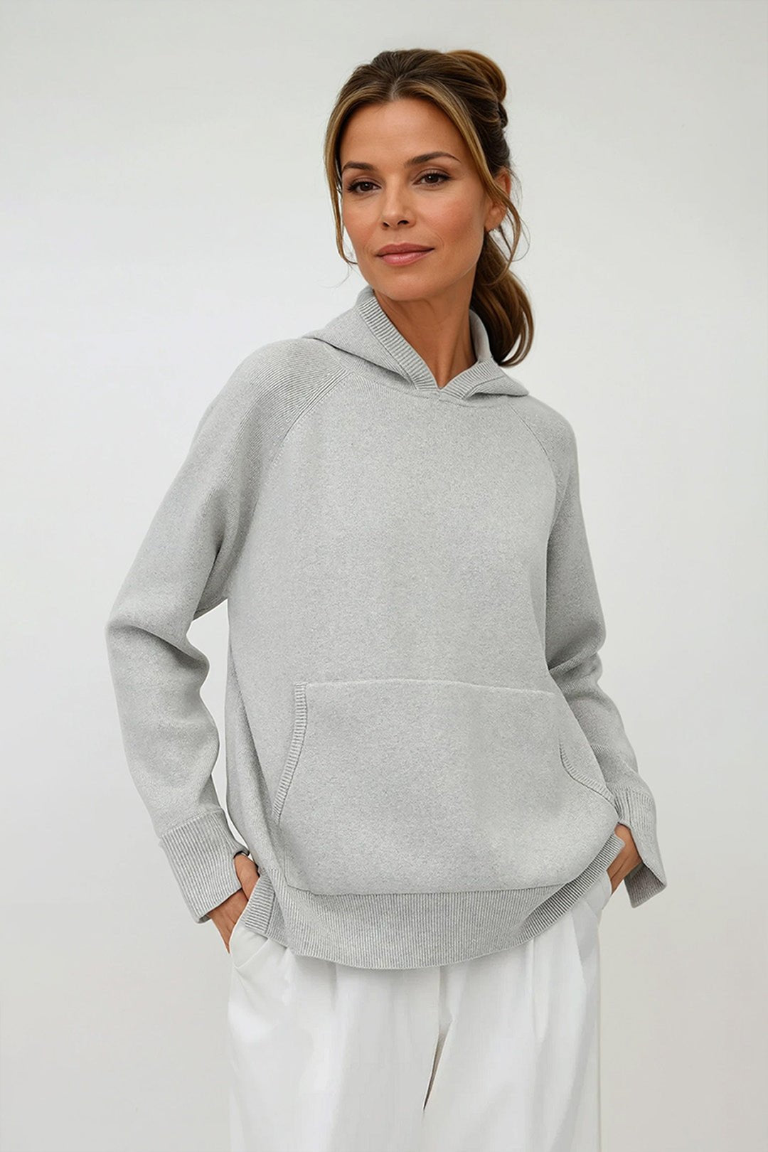 HARMONY HOODIE IN ITALIAN COTTON - Jarbo