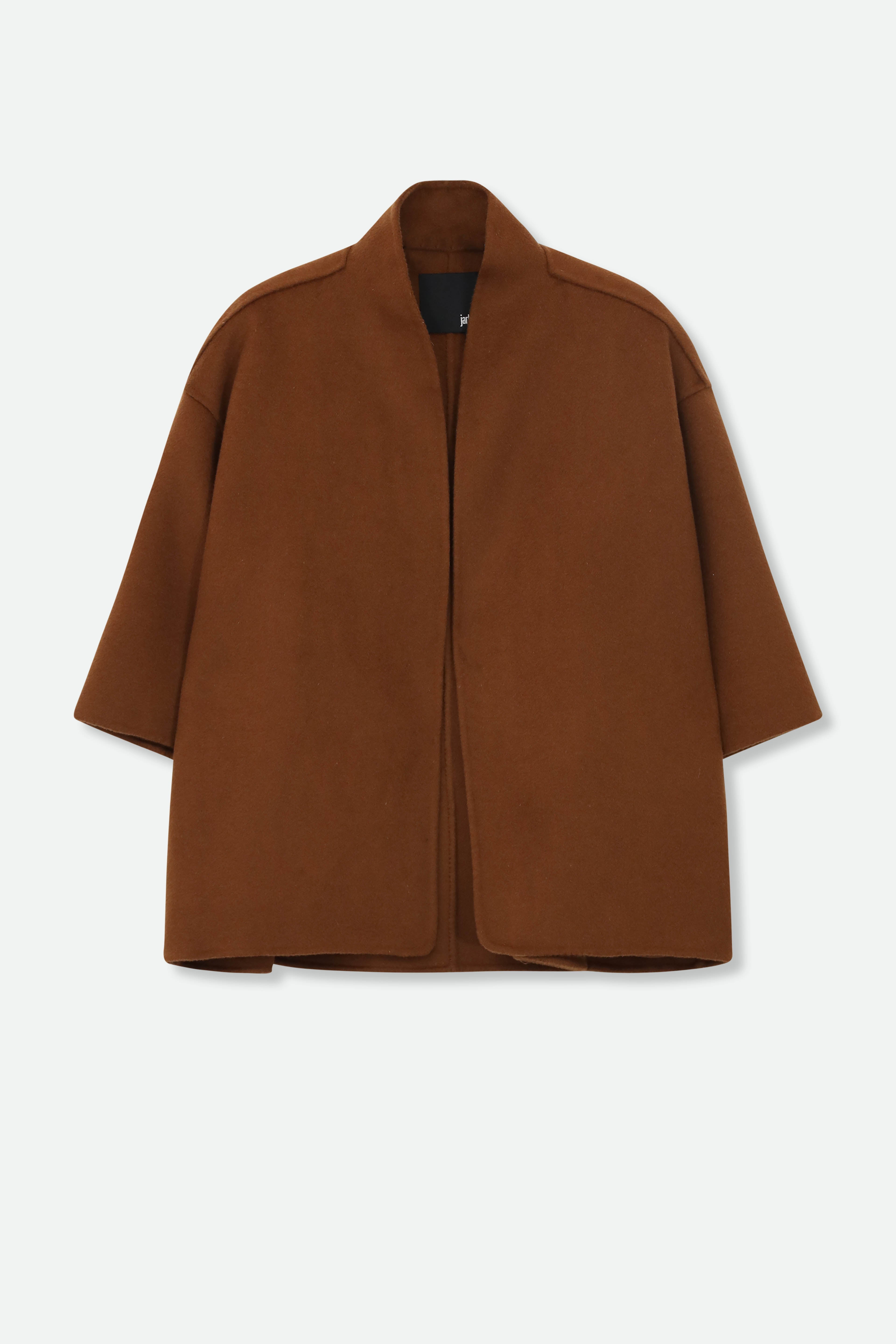 HEIDI JACKET IN DOUBLE FACE CASHMERE WOOL - Jarbo