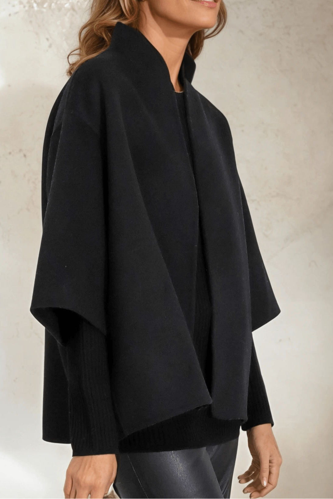 HEIDI JACKET IN DOUBLE FACE WOOL CASHMERE - Jarbo