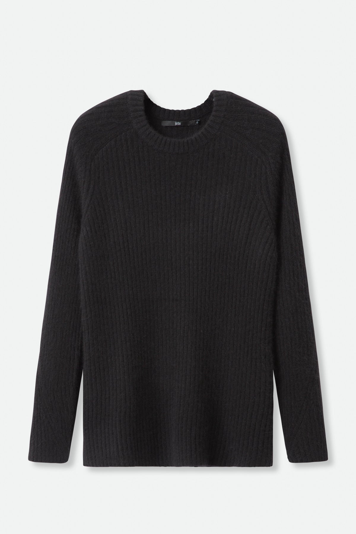 ILA ENGLISH RIBBED CREW IN CASHMEREMERINO - Jarbo