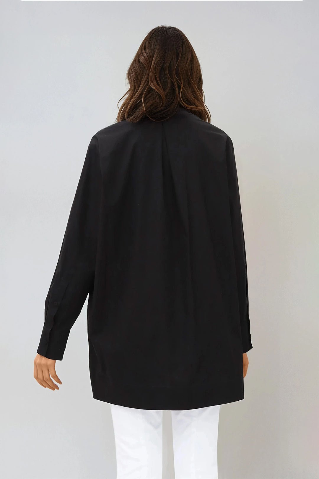 ILONA SHIRT IN ITALIAN COTTON POPLIN - Jarbo
