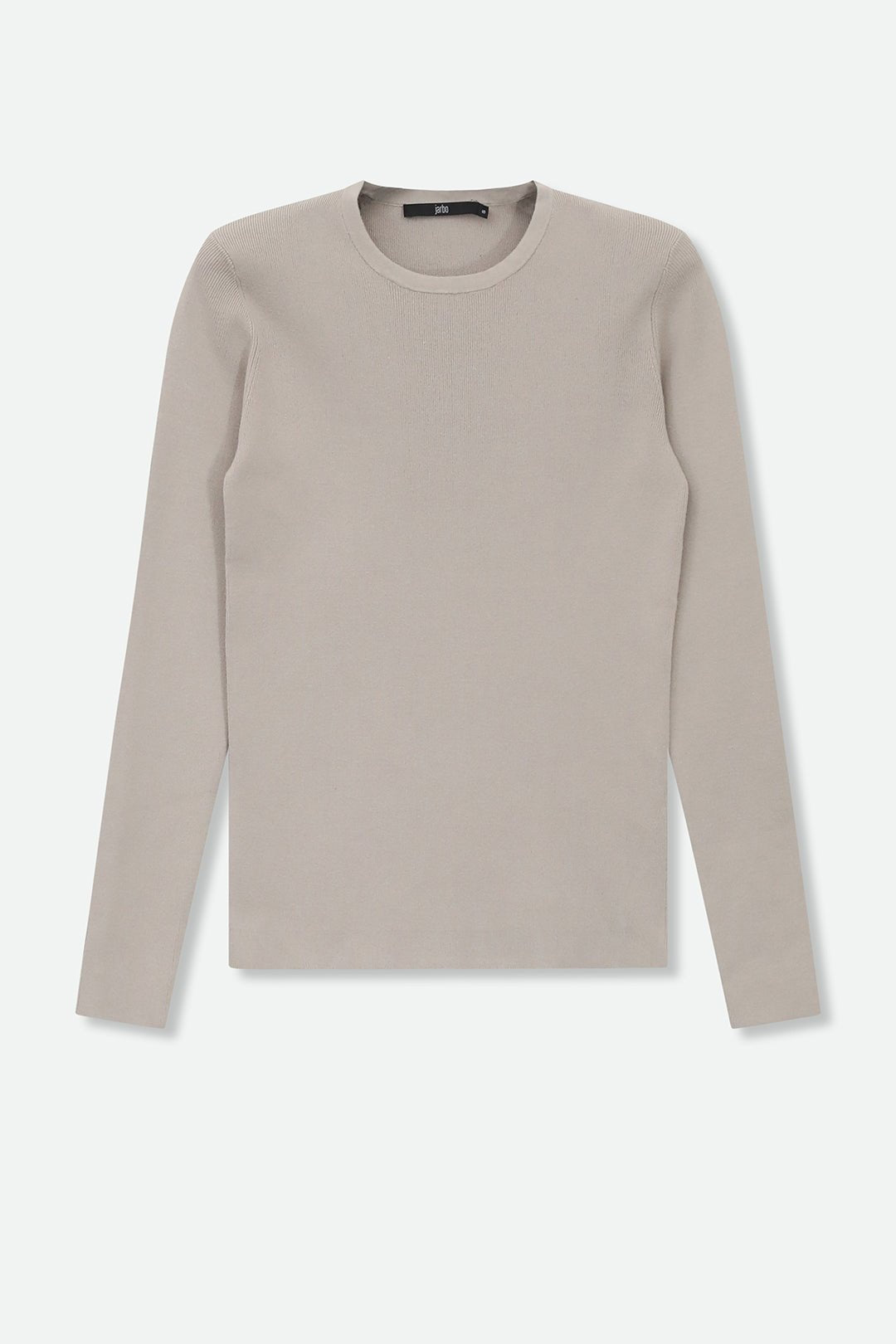 LONG SLEEVE CREW IN ITALIAN COTTON KNIT