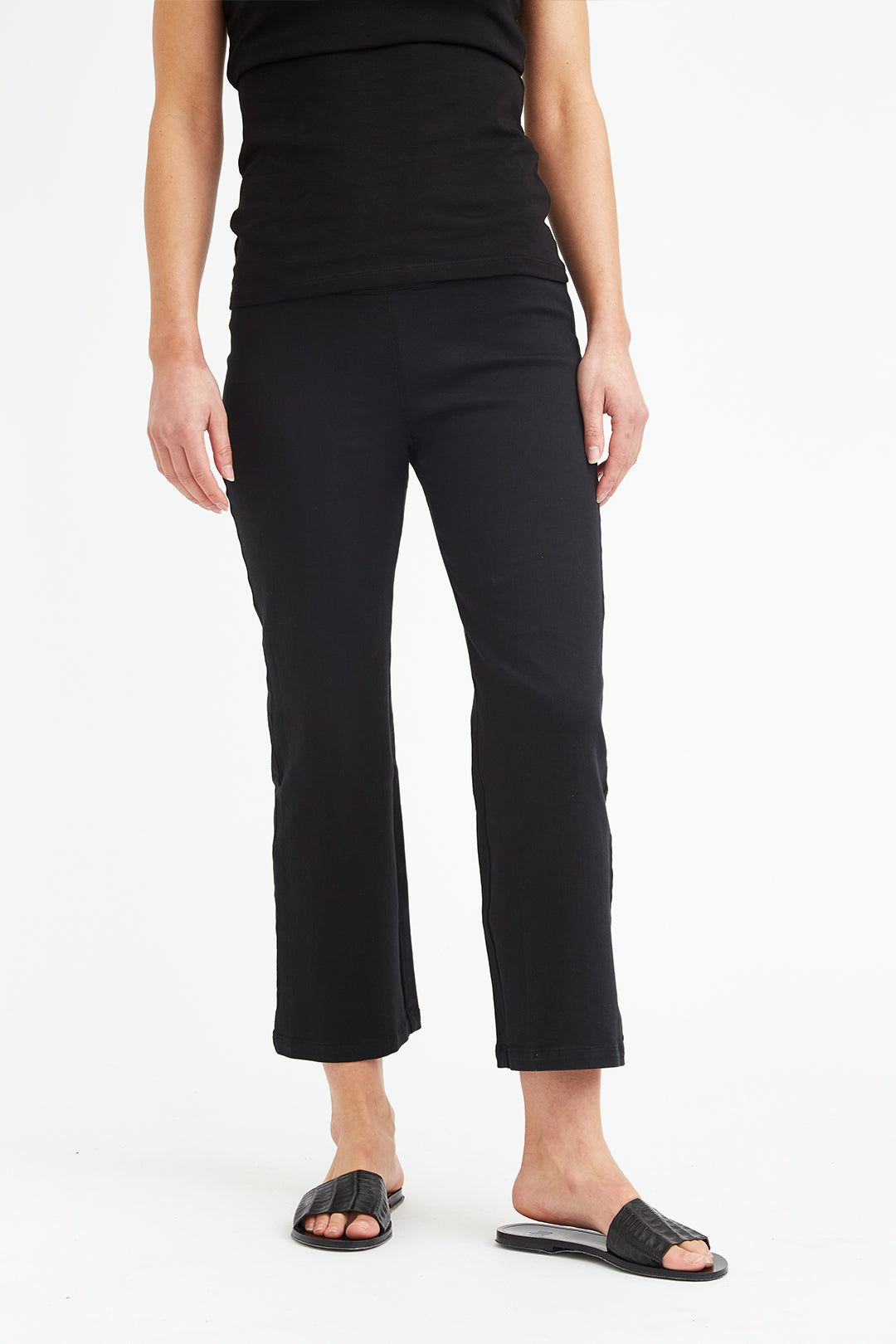 JESSICA CROP PANT IN STRETCH DENIM