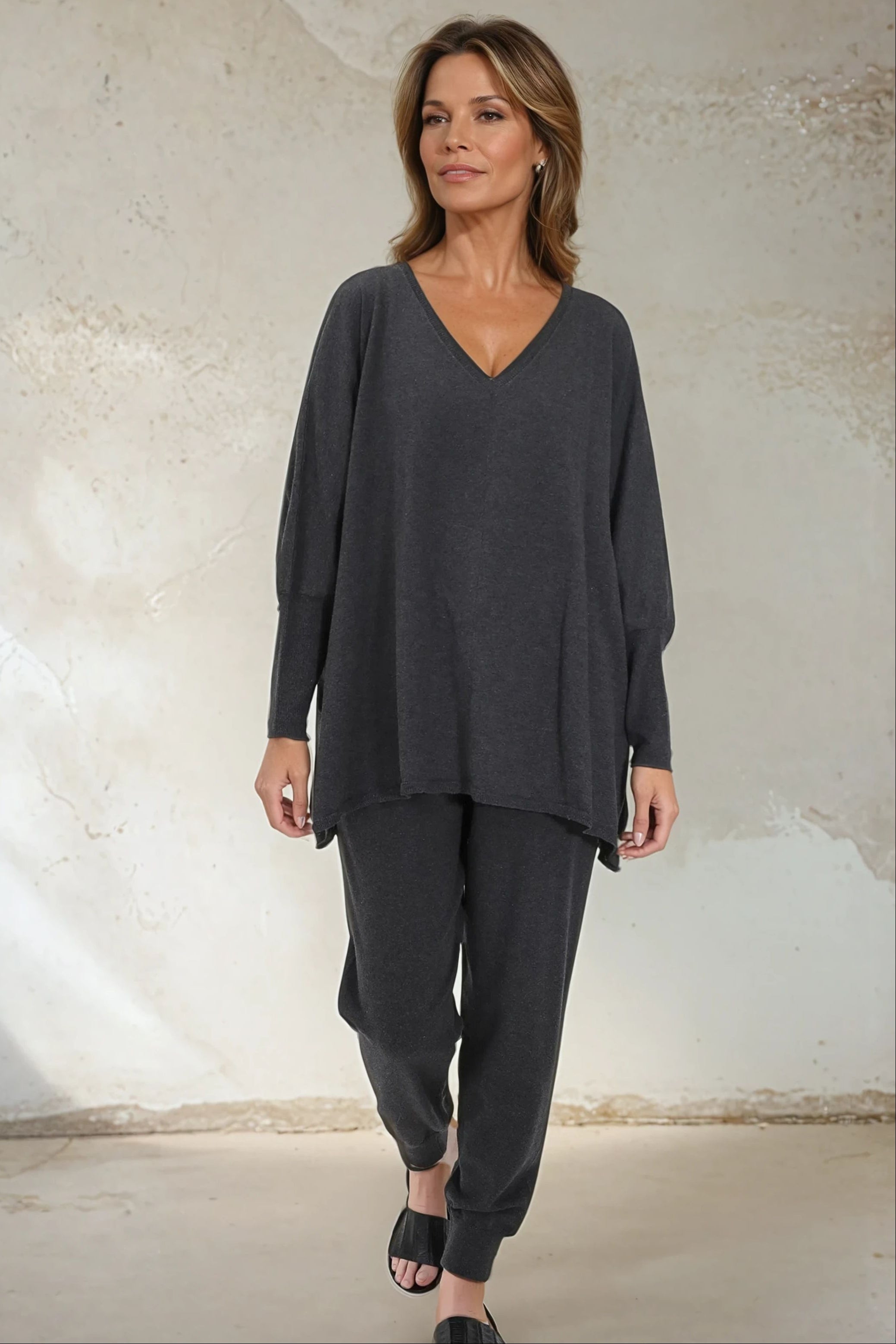JOEY JOGGER PANT IN KNIT PIMA COTTON STRETCH - Jarbo