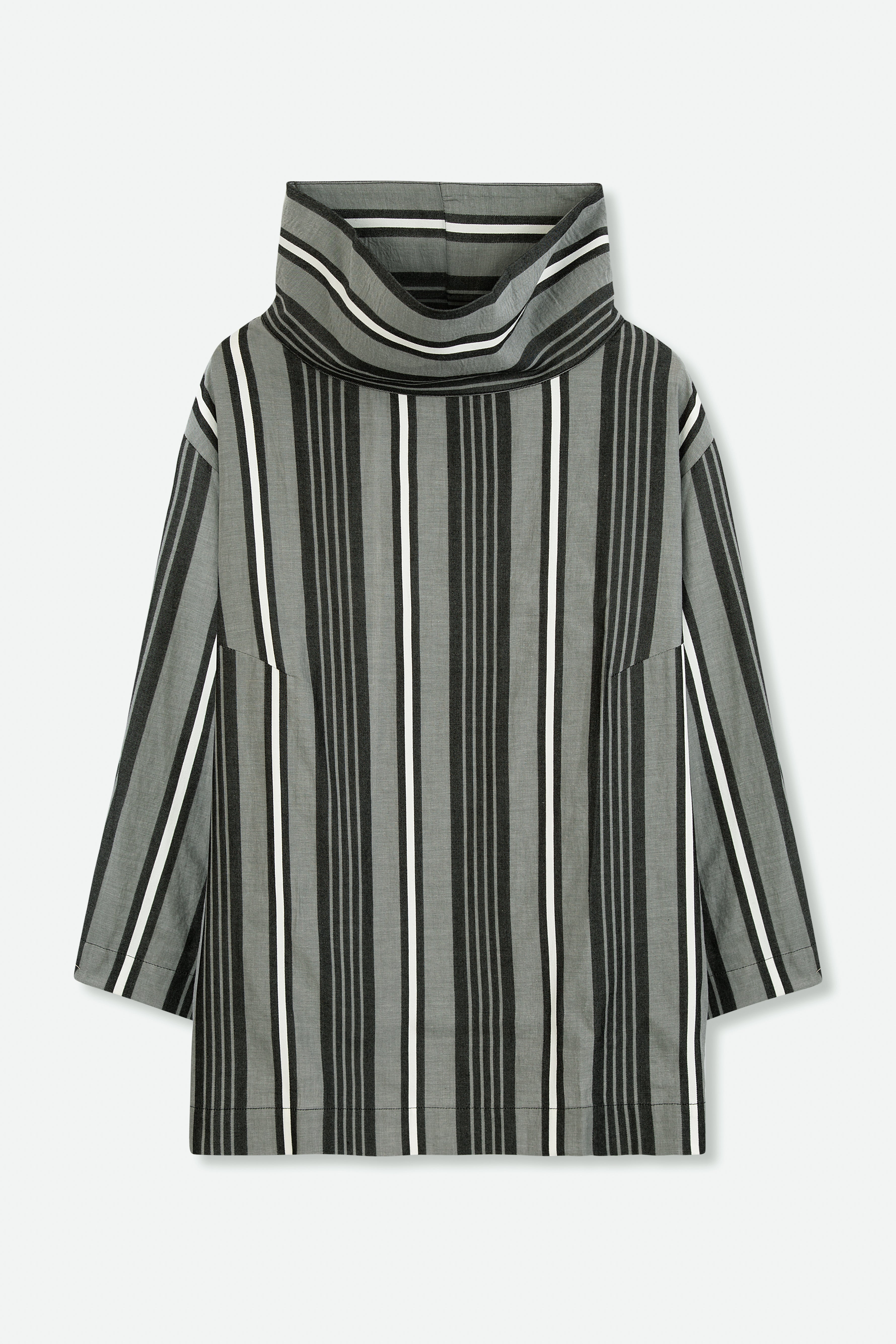ELLA SHIRT IN YARN-DYED COTTON BLEND