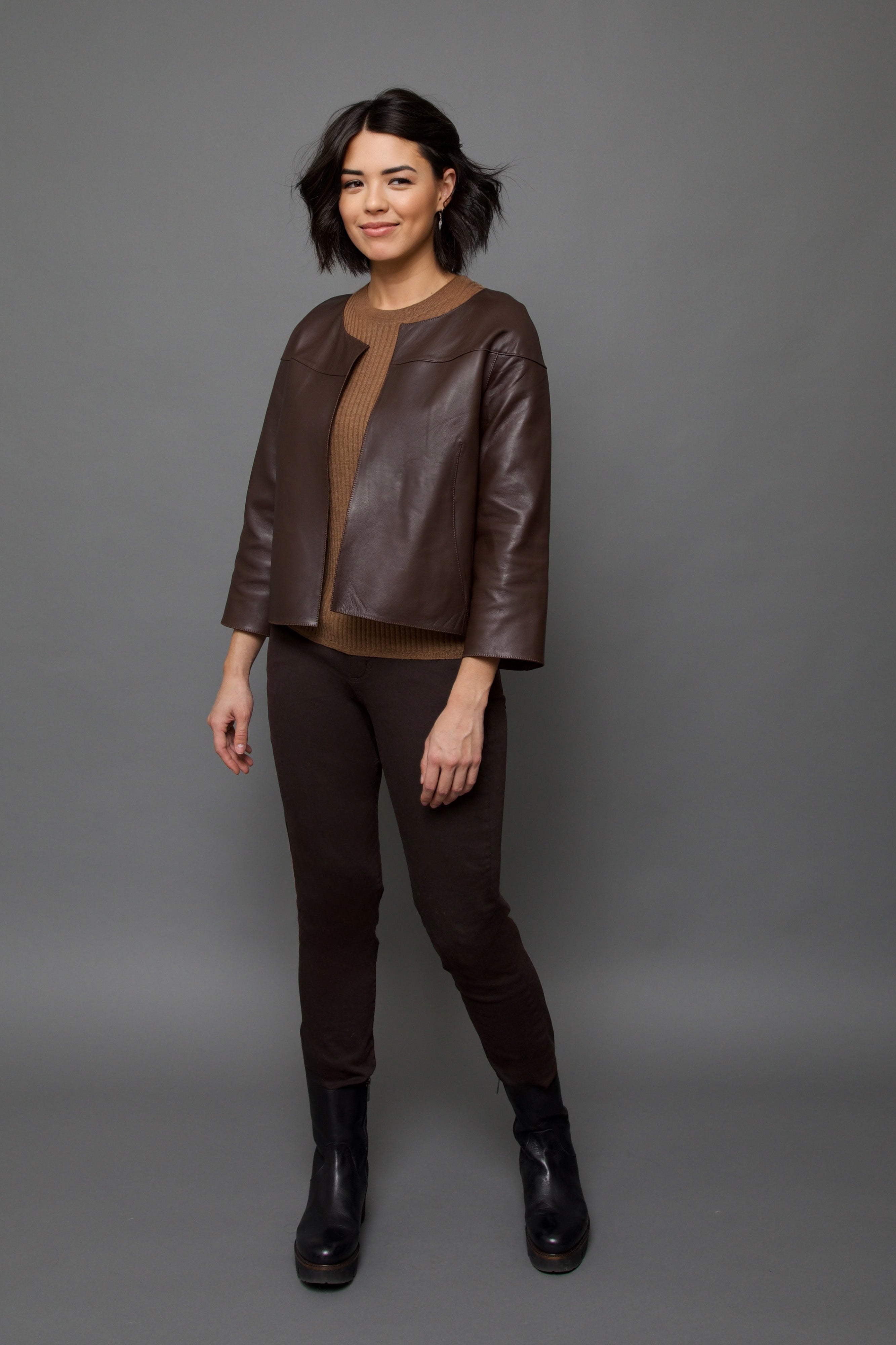 JULES LEATHER JACKET - Jarbo