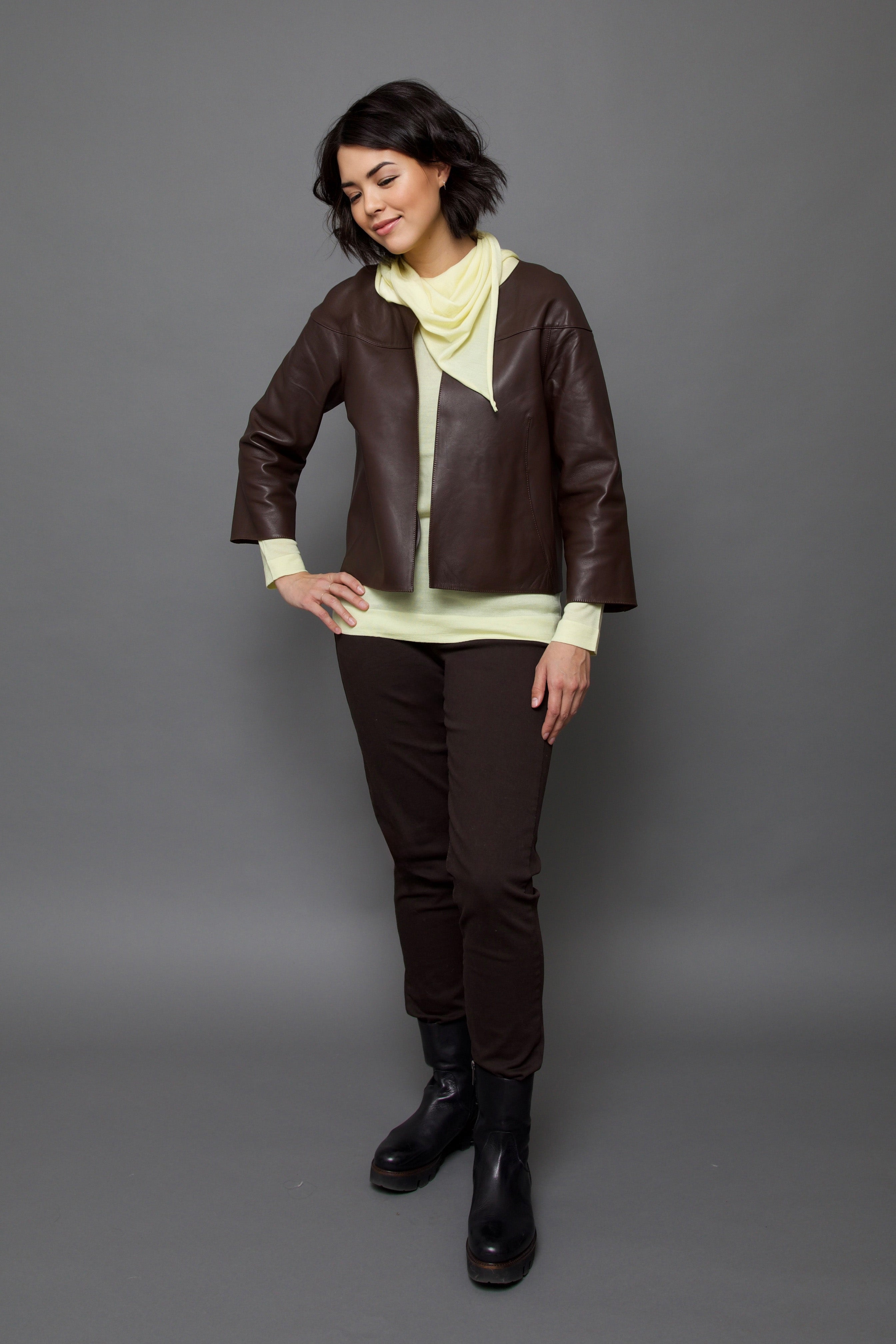 JULES LEATHER JACKET - Jarbo