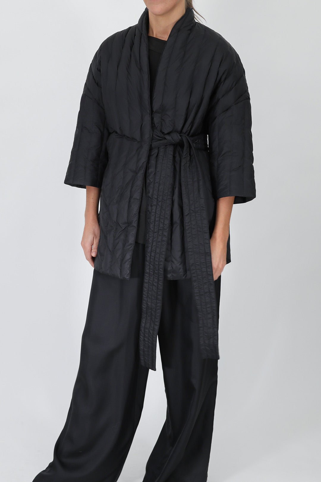 KIMONO BARN COAT IN GOOSE DOWN - Jarbo