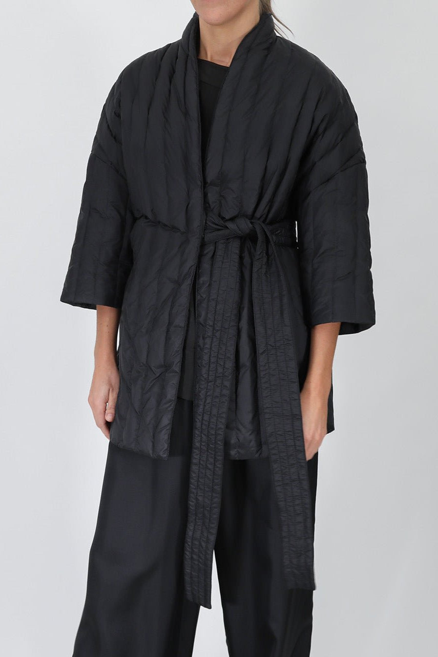 KIMONO BARN COAT IN GOOSE DOWN - Jarbo