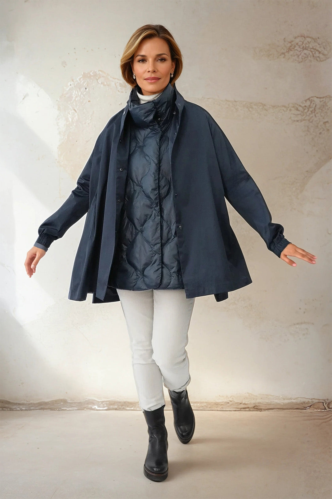 LA ROCHE VEST IN LIGHTWEIGHT GOOSE DOWN