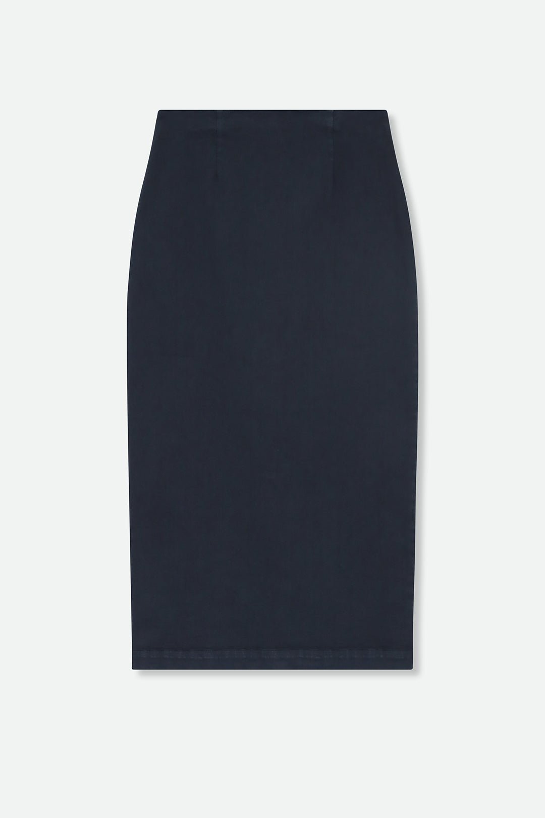 LAUREN SKIRT IN GARMENT - DYED ITALIAN STRETCH DENIM - Jarbo