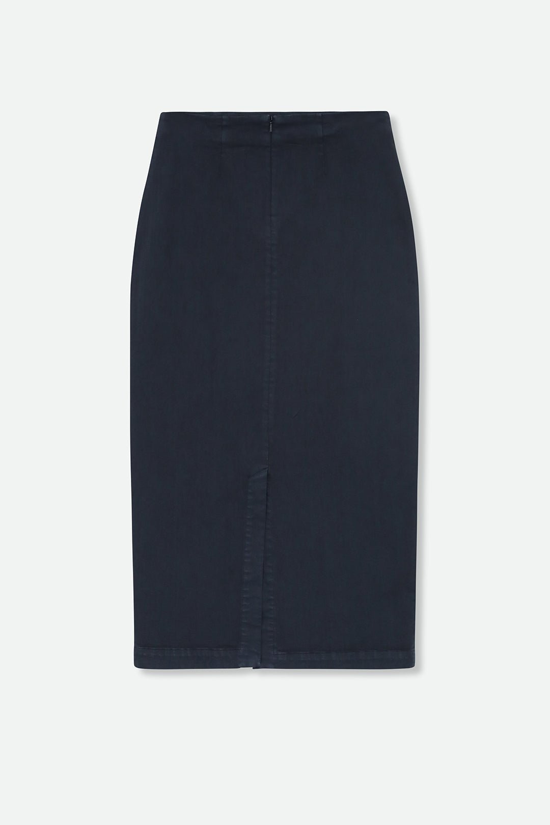 LAUREN SKIRT IN GARMENT - DYED ITALIAN STRETCH DENIM - Jarbo