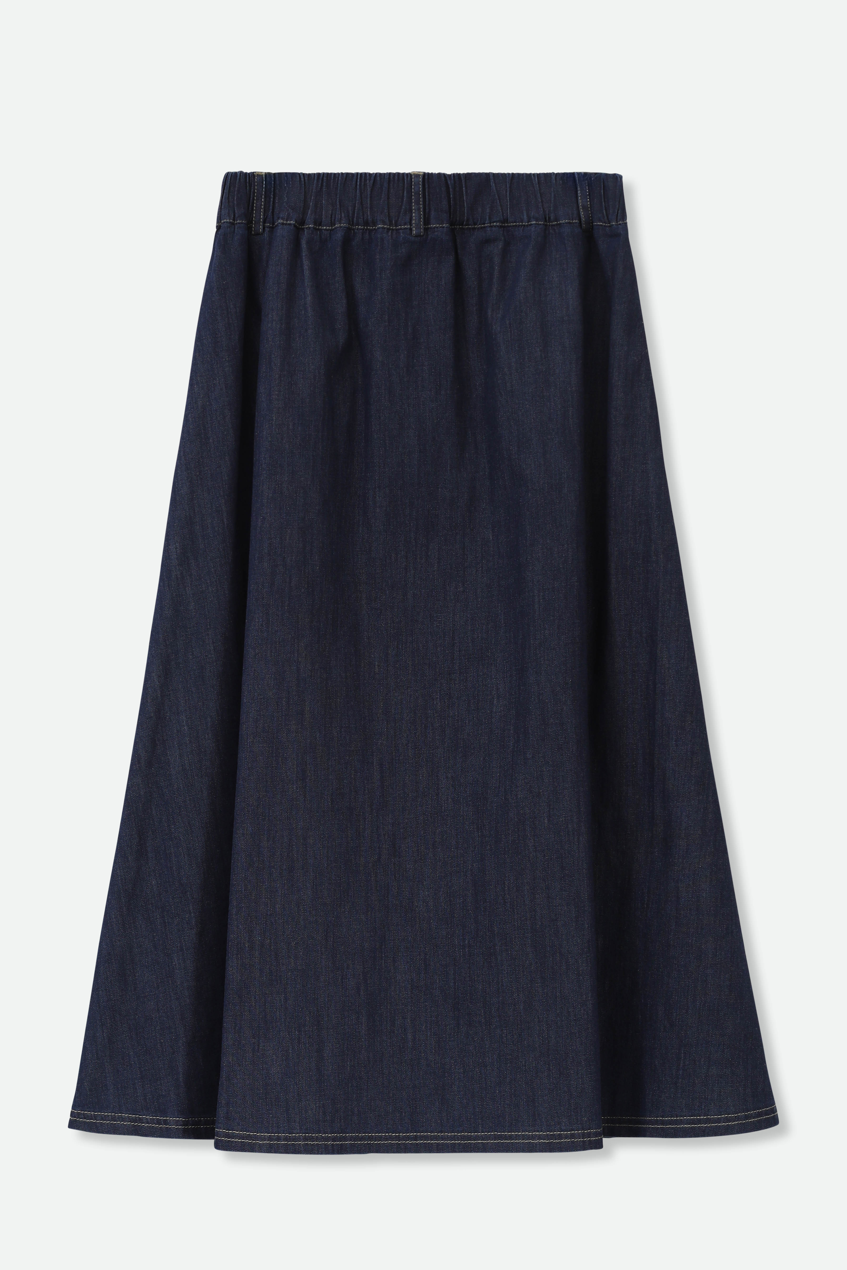LEA SKIRT IN ITALIAN DENIM - Jarbo