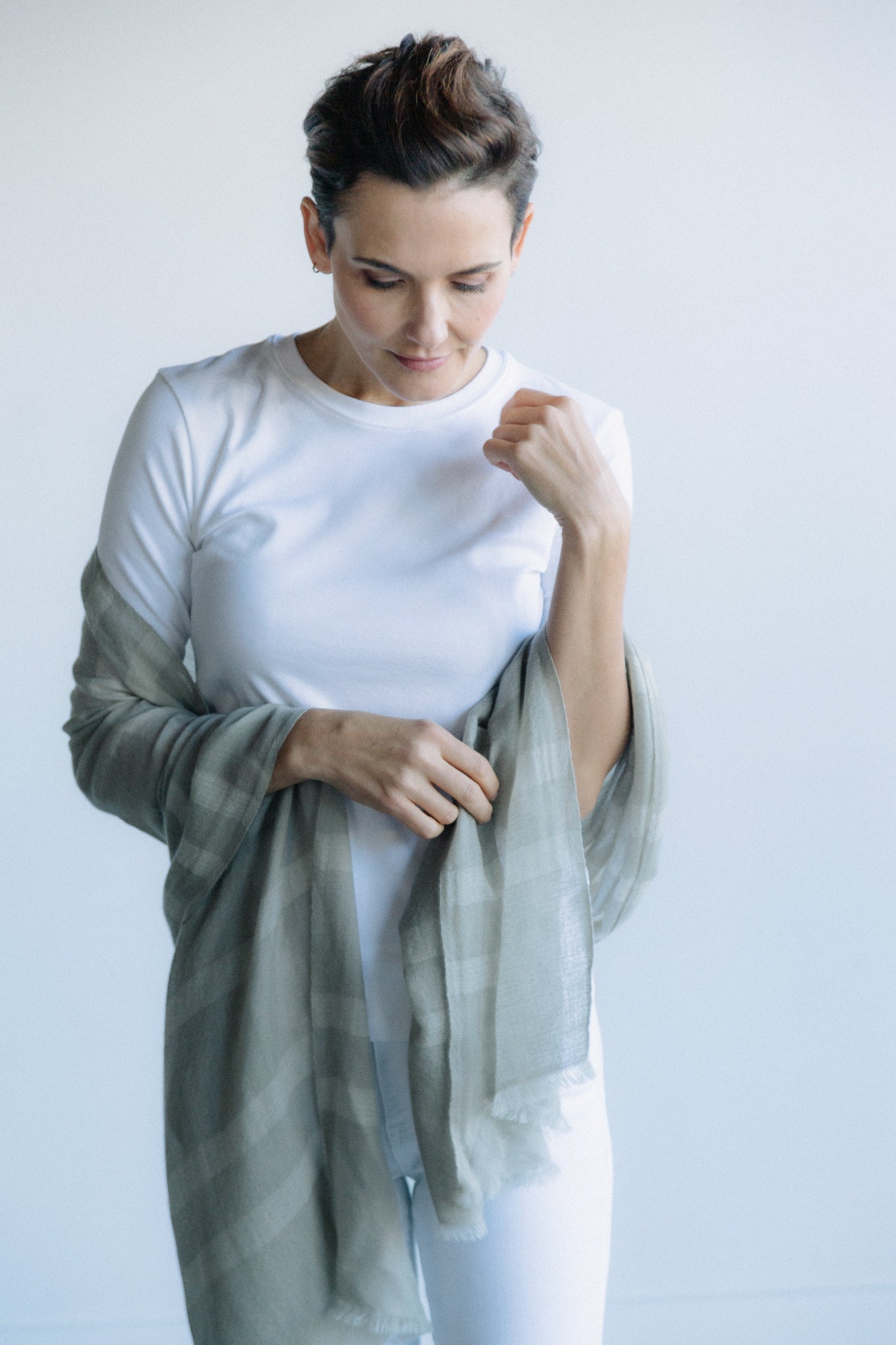 LIMITED EDITION COLLECTION ELBOW SLEEVE CREW IN PIMA COTTON STRETCH - Jarbo
