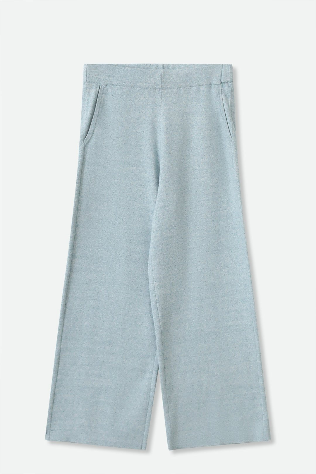 LIMITED EDITION PAYTON WIDE LEG CROP PANT IN KNIT PIMA COTTON - Jarbo