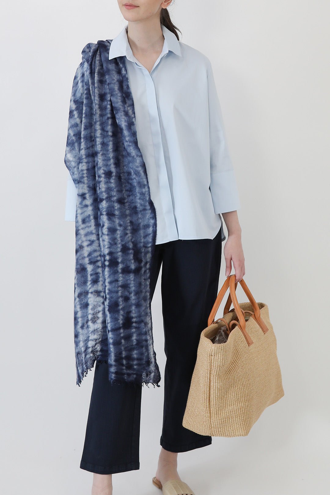 LISBON LARGE ITALIAN TOTE IN NATURAL - Jarbo