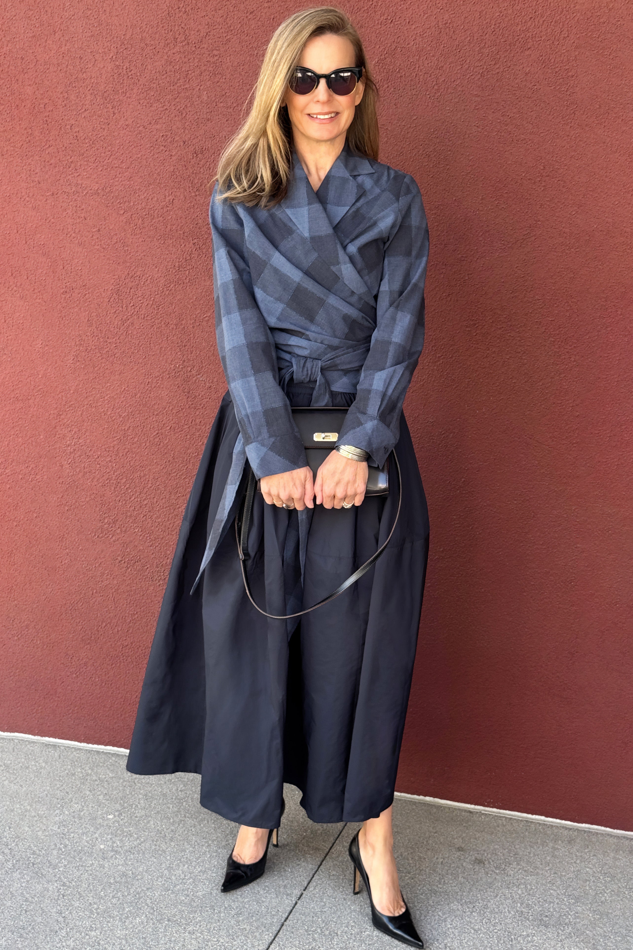 LOIRE SKIRT IN TECHNO SILK LIGHT TAFFETTA - Jarbo