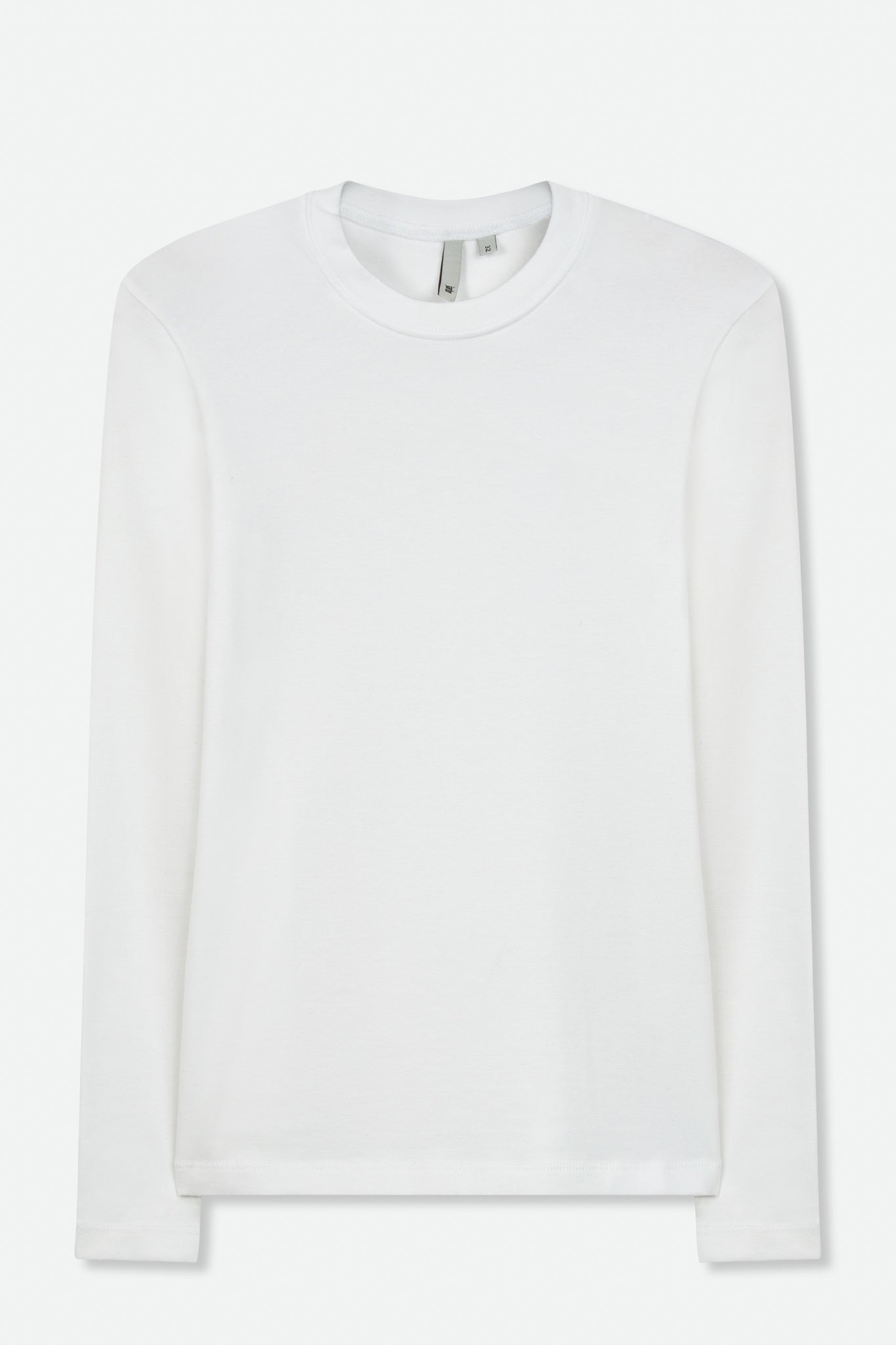 LONG SLEEVE CREW IN PIMA COTTON STRETCH
