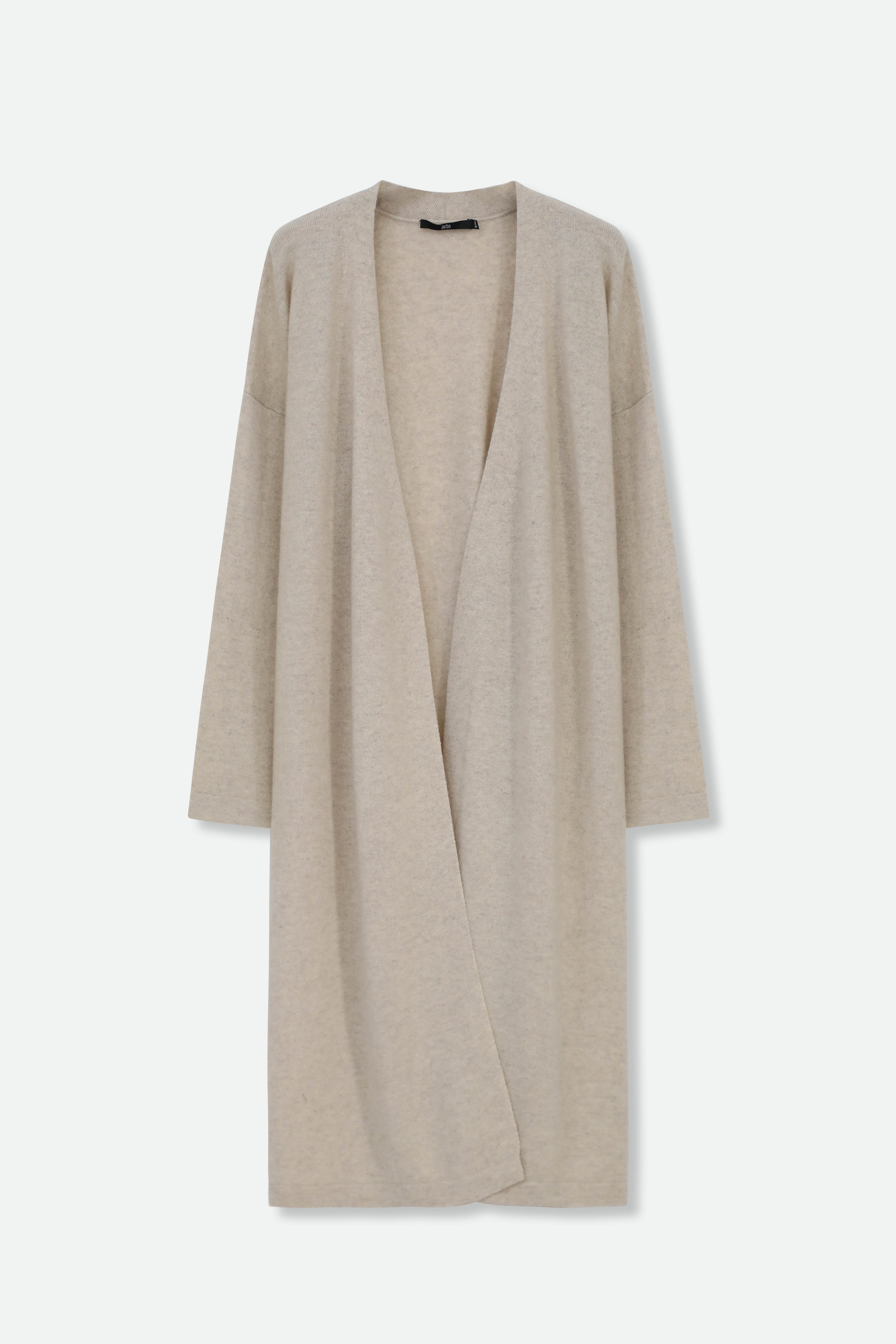 LYON LONG CARDIGAN IN CASHMERE - Jarbo