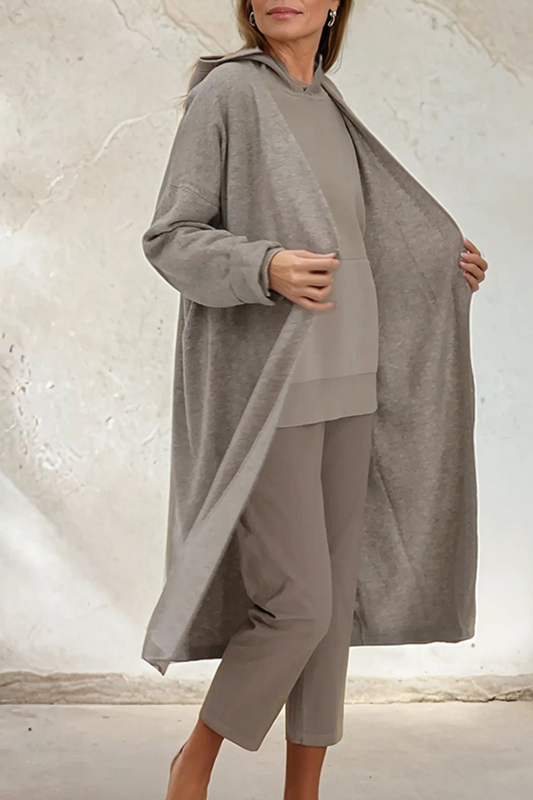 LYON LONG CARDIGAN IN CASHMERE - Jarbo