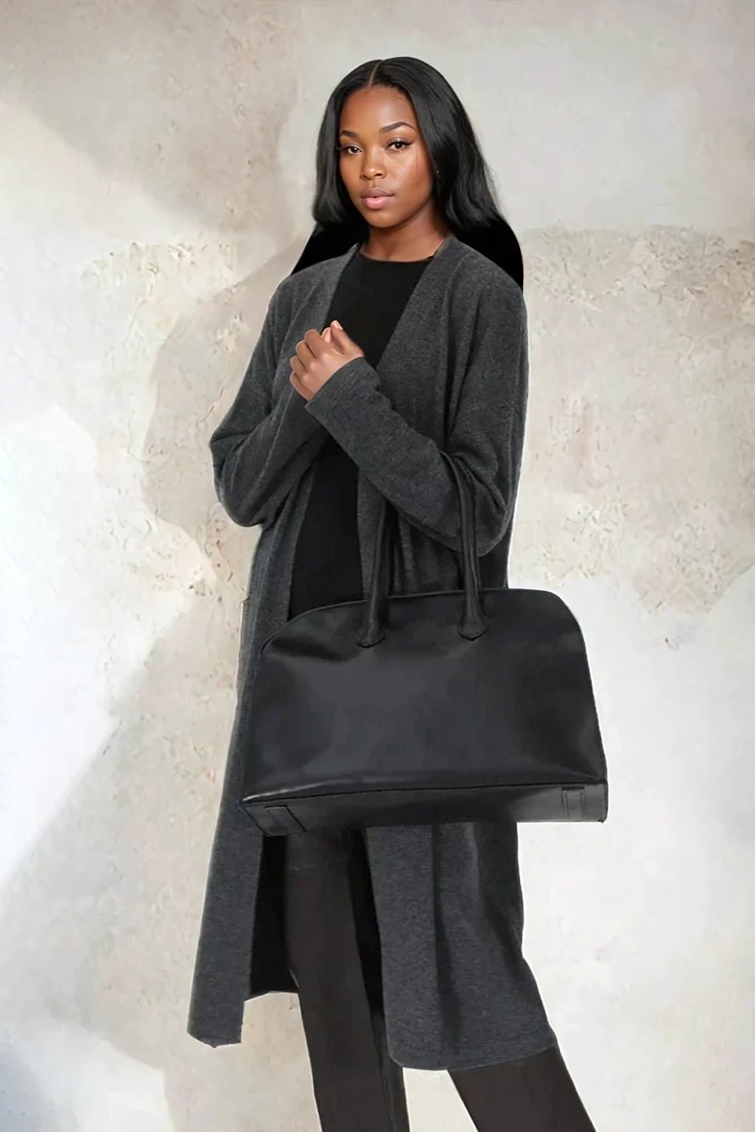 LYON LONG CARDIGAN IN CASHMERE - Jarbo