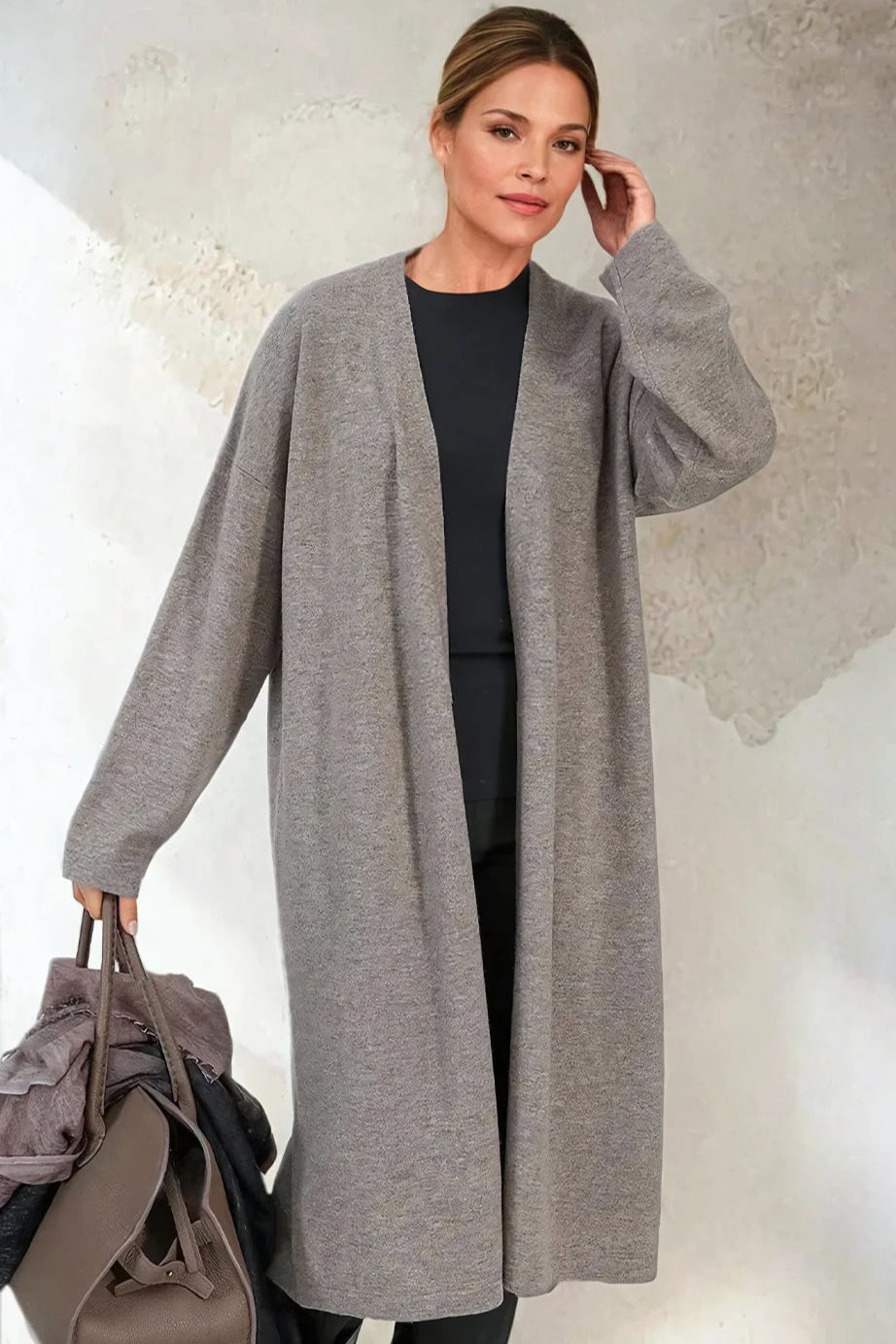 LYON LONG CARDIGAN IN CASHMERE