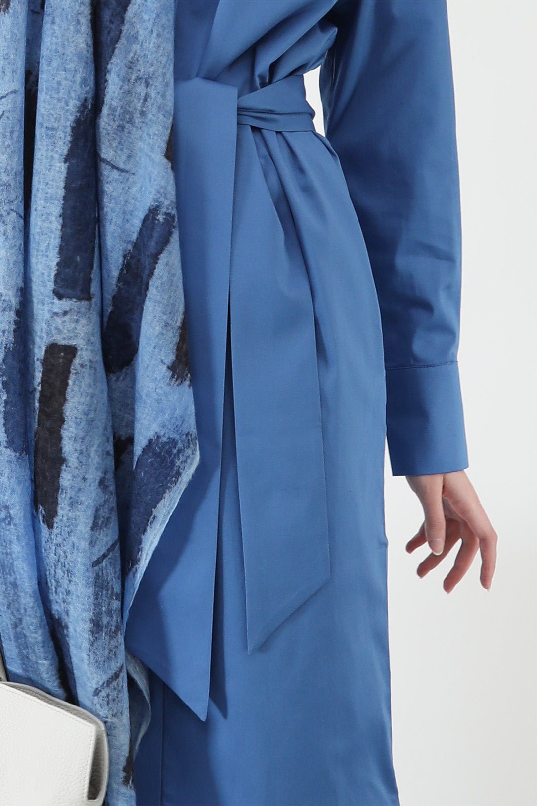 MAGNI SHIRTDRESS IN PREMIUM ITALIAN COTTON - Jarbo