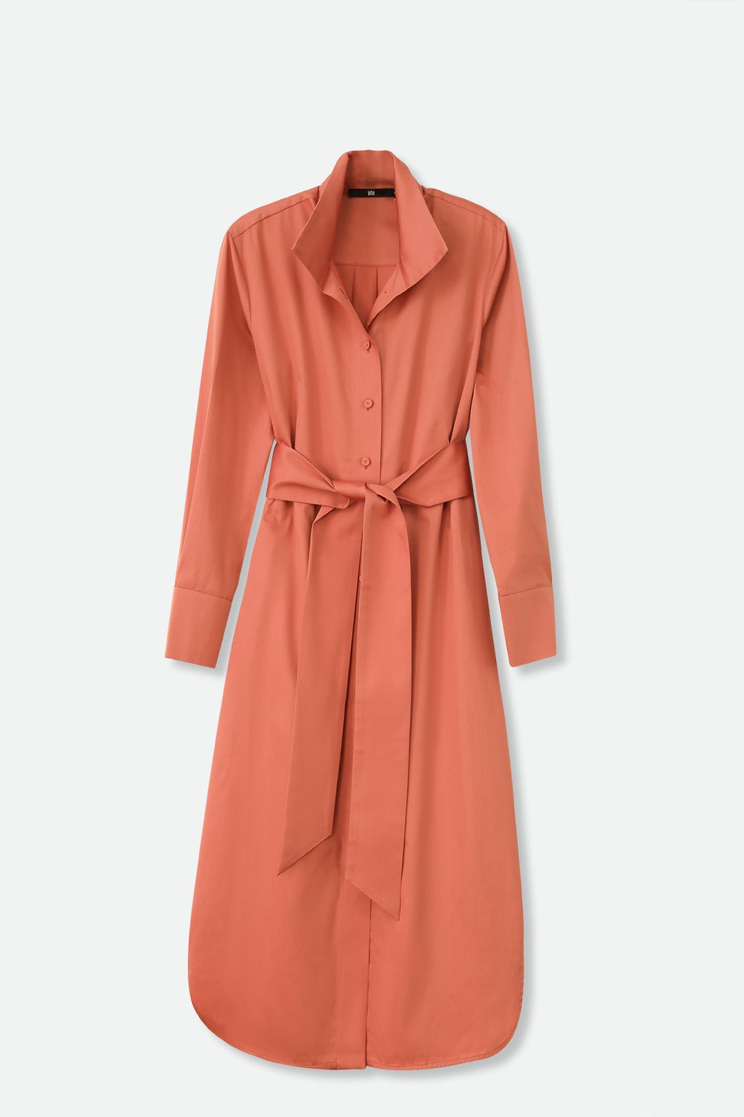 MAGNI SHIRTDRESS IN PREMIUM ITALIAN COTTON - Jarbo