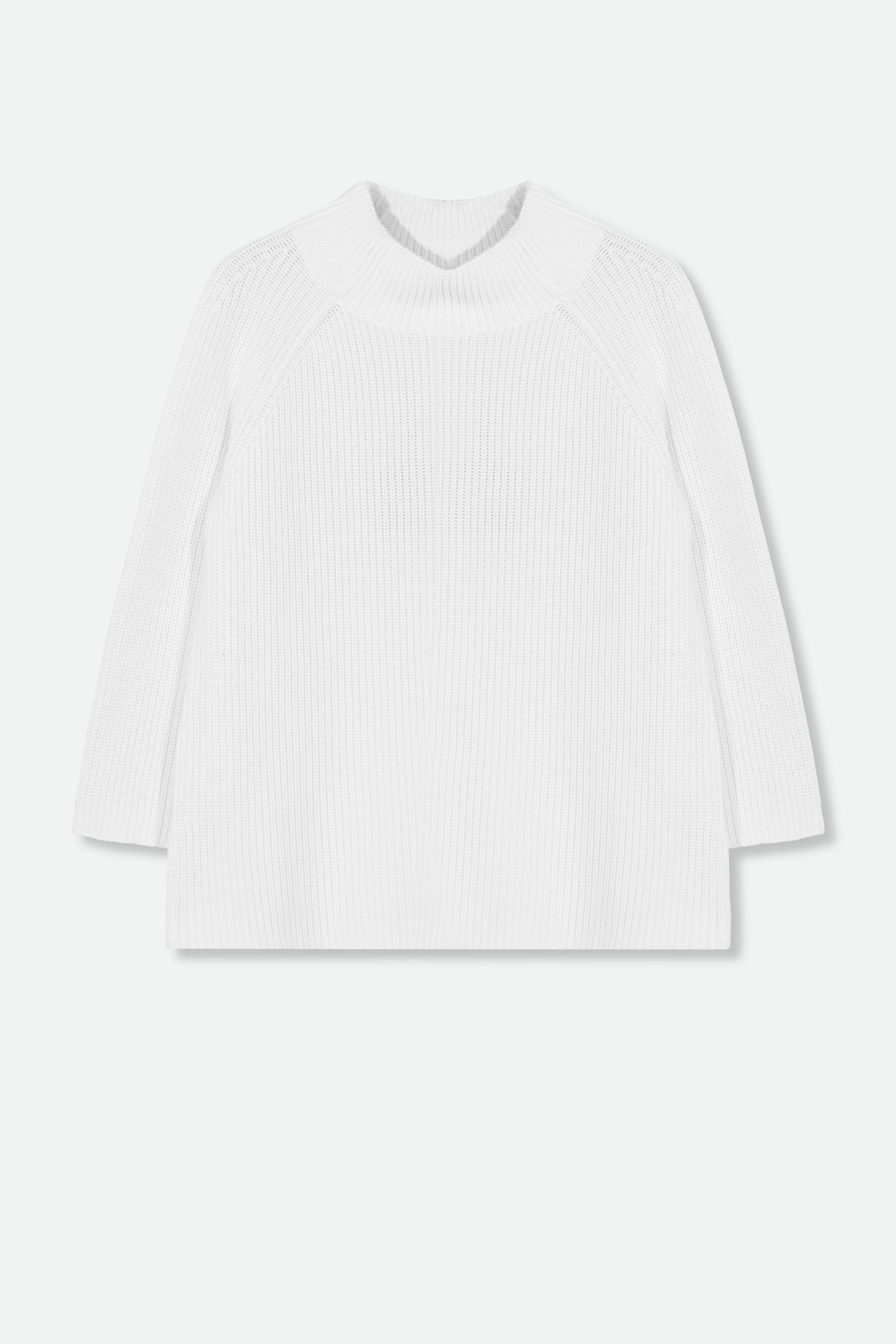 MARELLA MOCKNECK IN ITALIAN COTTON KNIT - Jarbo