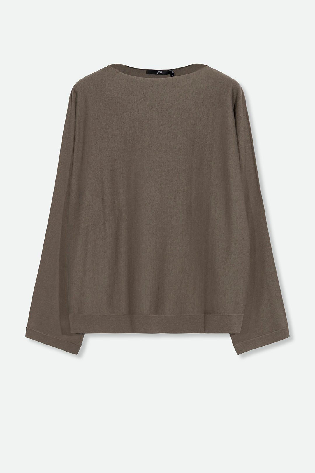 MAREN DOLMAN TOP IN FINE GAUGE ITALIAN SILK COTTON - Jarbo