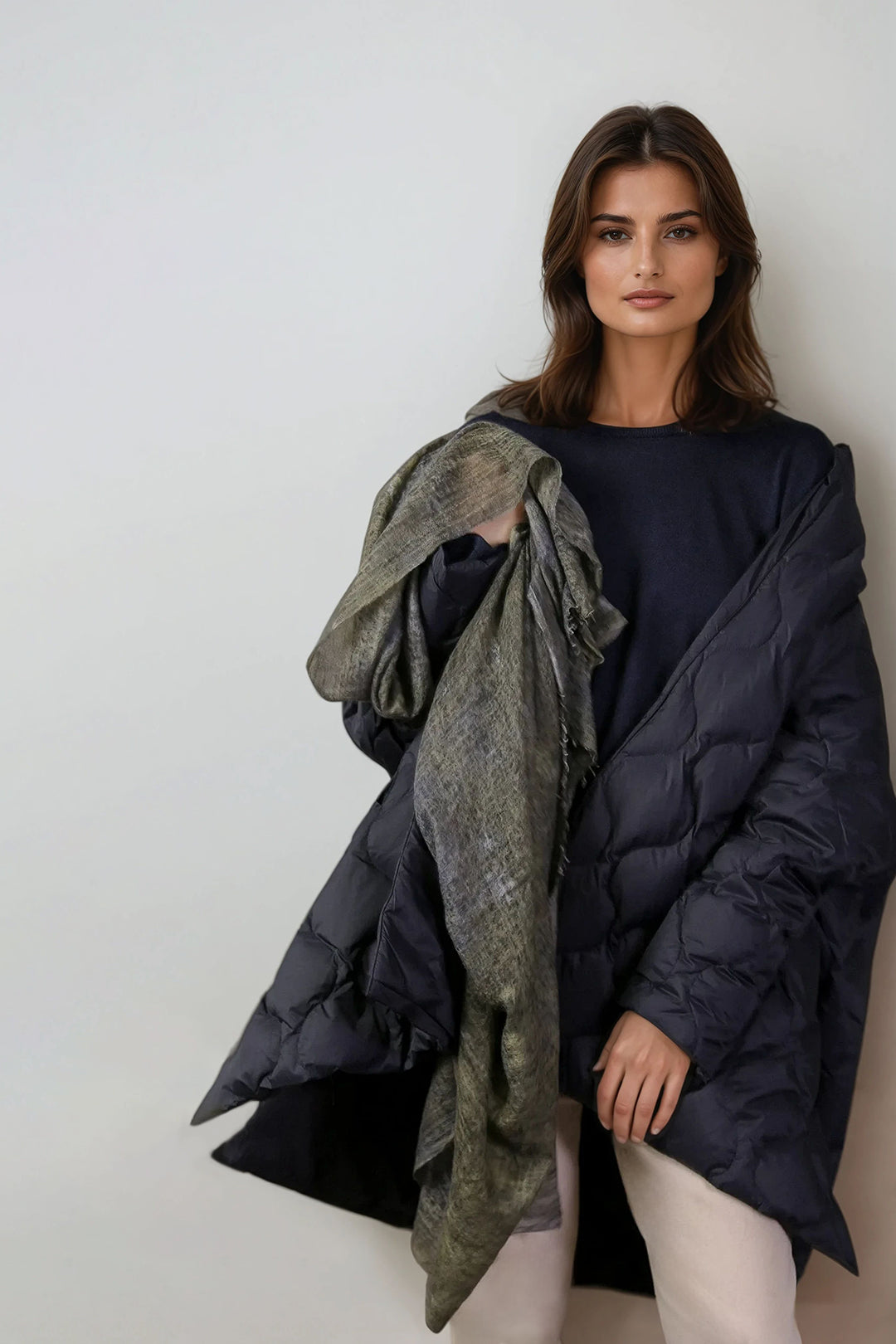 MATERA OVERSIZED CREW IN FINE ITALIAN MERINO