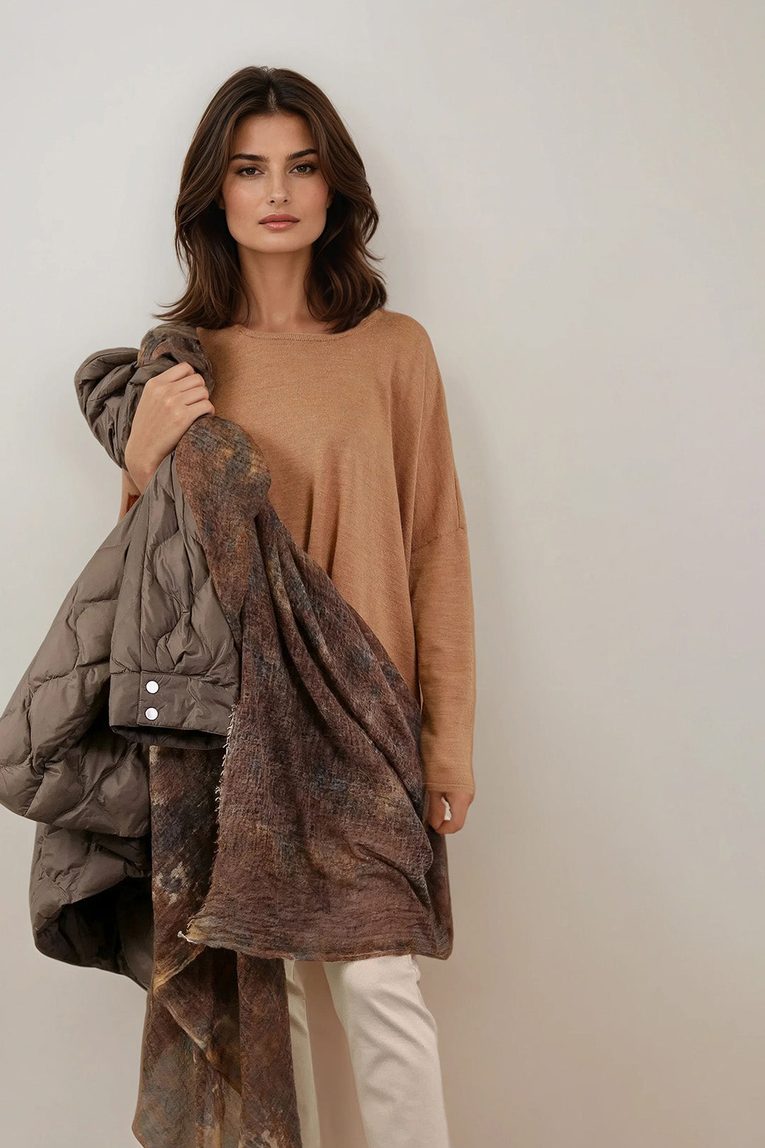 MATERA OVERSIZED CREW IN FINE ITALIAN MERINO