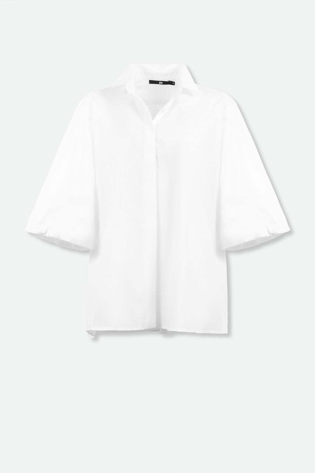 MIA SHIRT IN ITALIAN COTTON WHITE