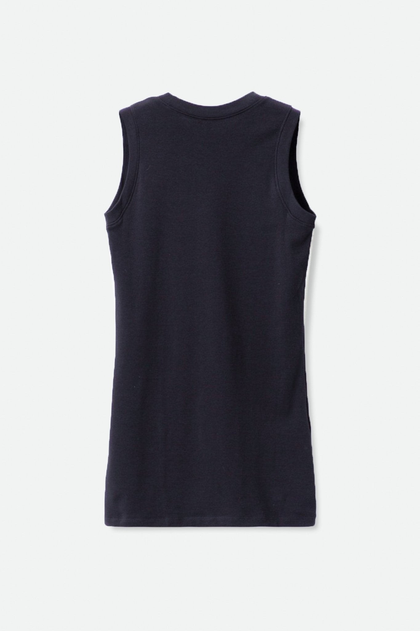 MUSCLE TANK TUNIC LENGTH IN PIMA COTTON STRETCH