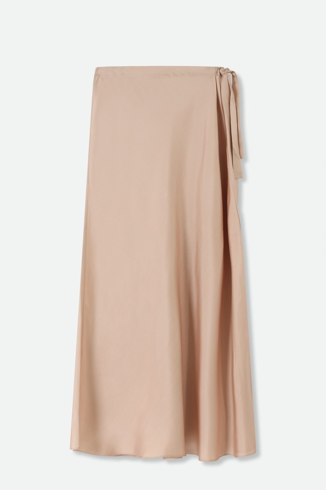 NAHLA SILK TWILL SKIRT