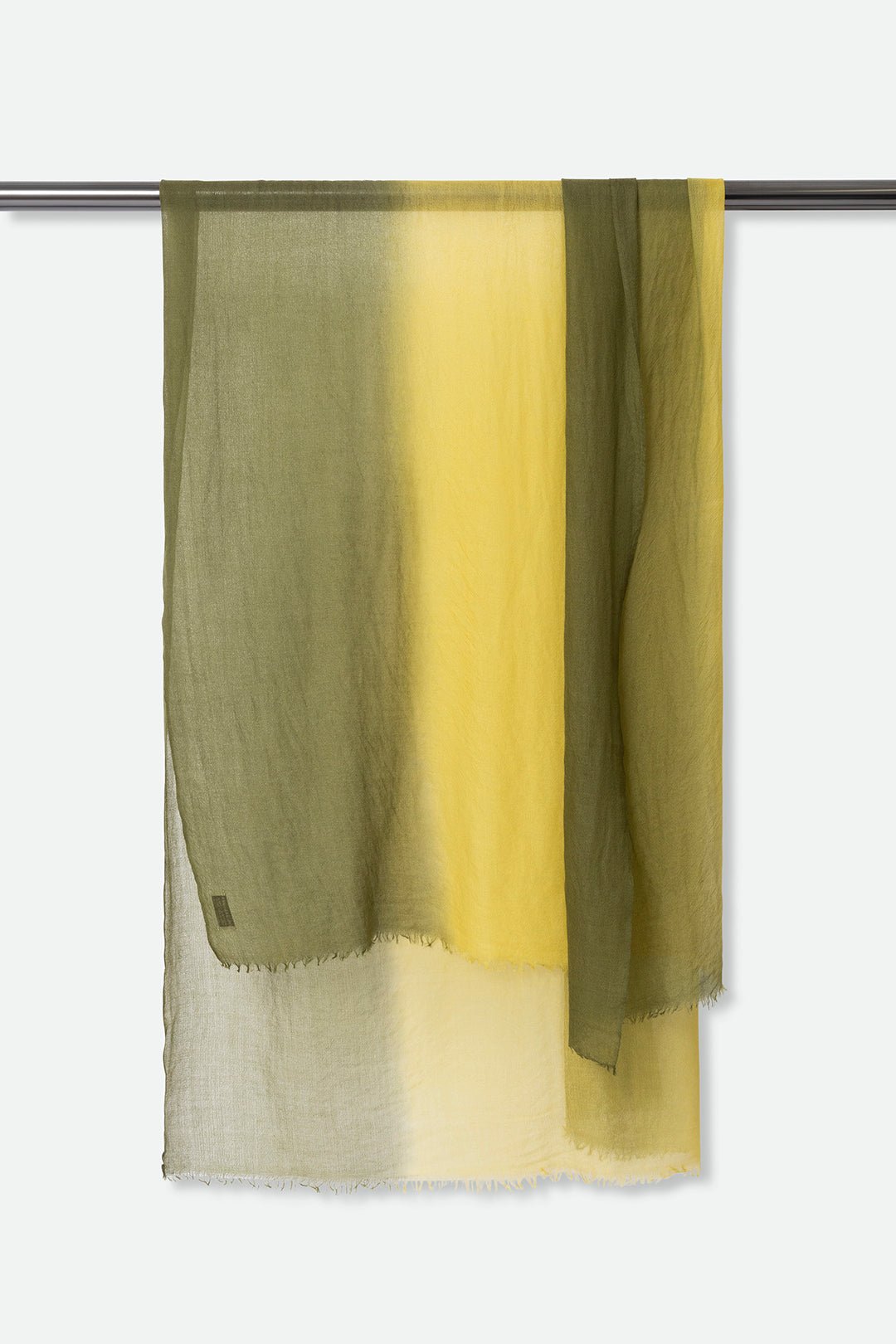 OCRA LIGHTWEIGHT SCARF IN HAND DYED CASHMERE - Jarbo