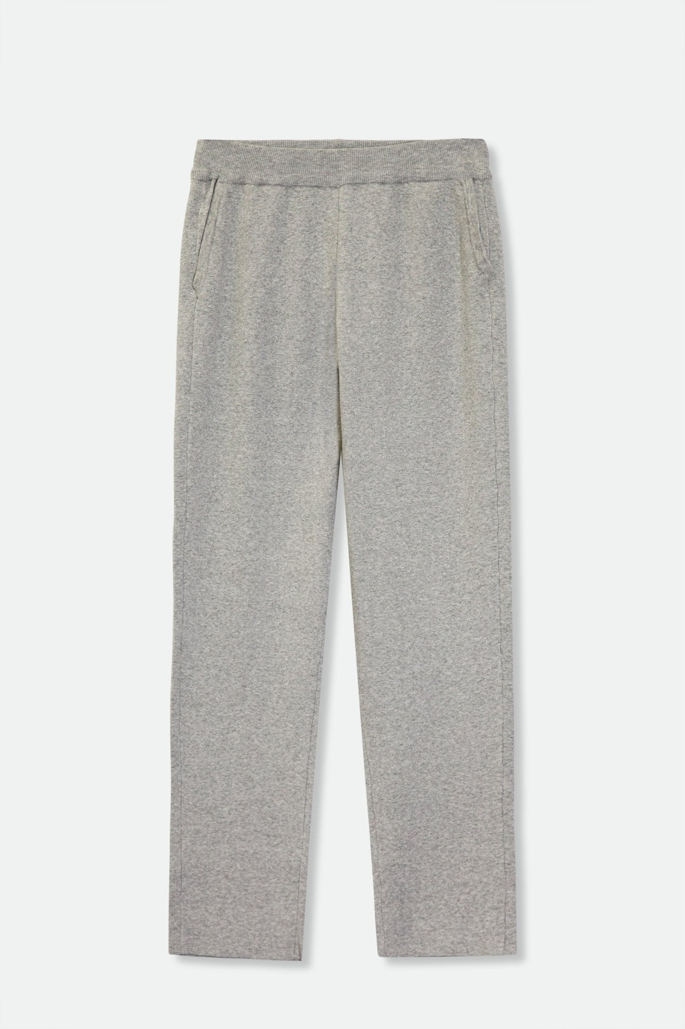 PAIGE PANT IN DOUBLE KNIT HEATHERED PIMA STRETCH