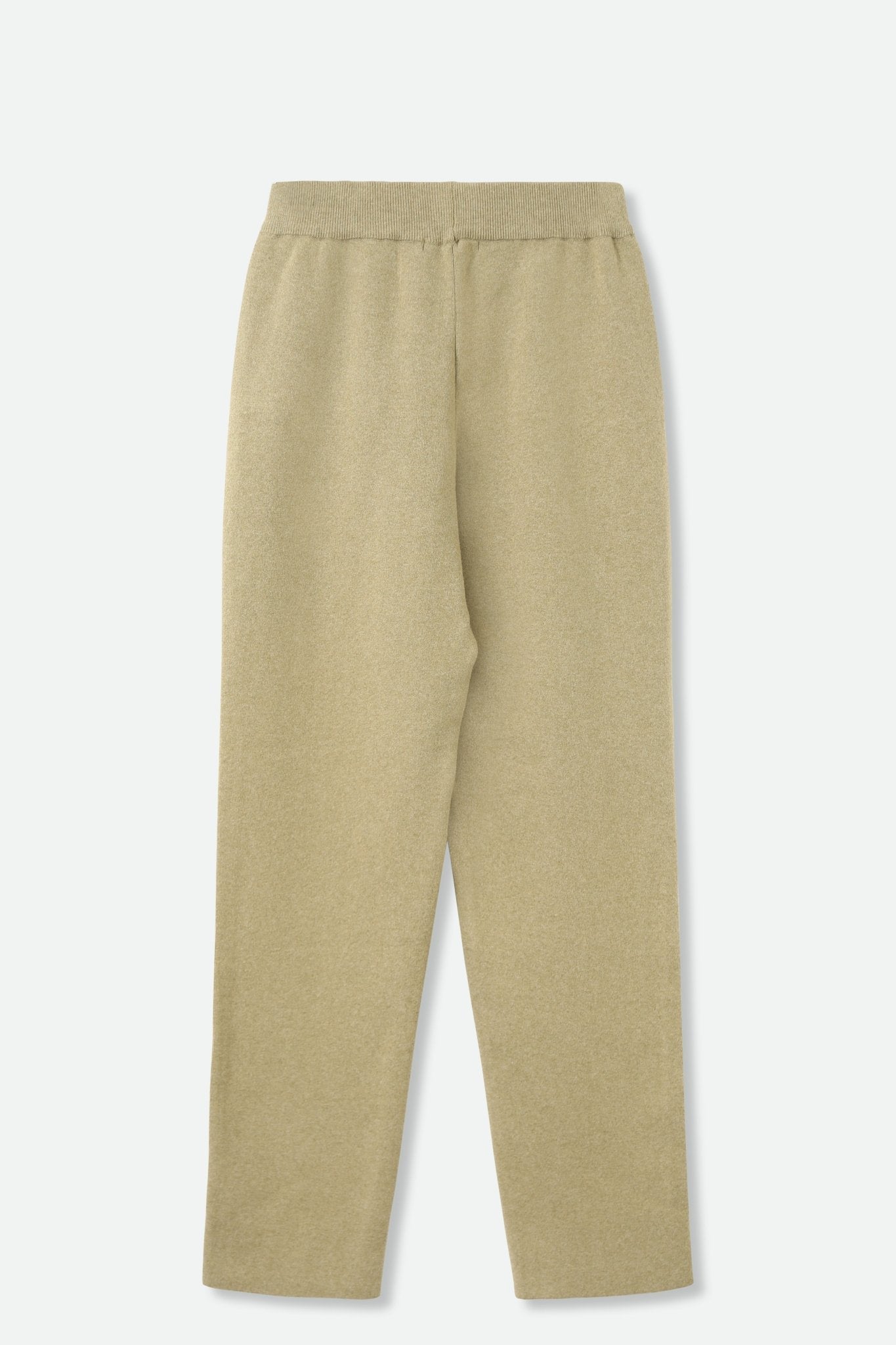 PAIGE PANT IN DOUBLE KNIT HEATHERED PIMA STRETCH