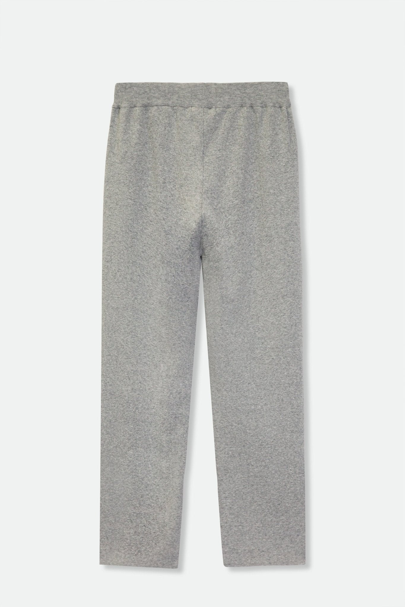 PAIGE PANT IN DOUBLE KNIT HEATHERED PIMA STRETCH
