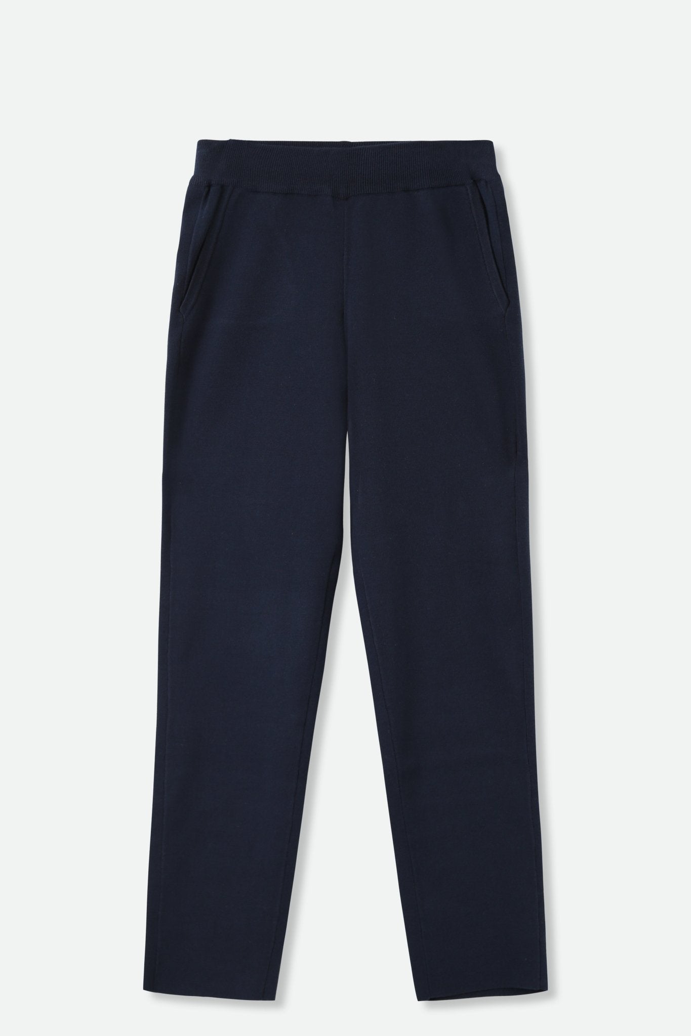 PAIGE PANT IN DOUBLE KNIT HEATHERED PIMA STRETCH