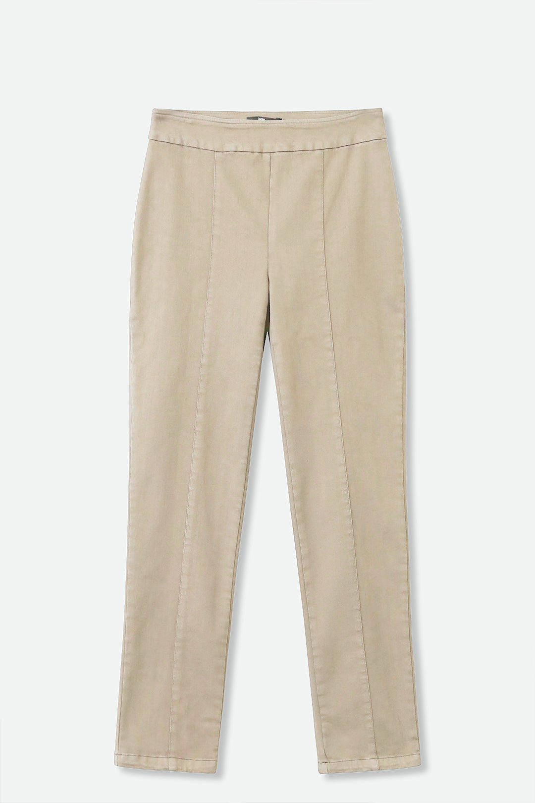 PALLAS BACK SLIT PANT IN GARMENT DYED ITALIAN STRETCH DENIM - Jarbo