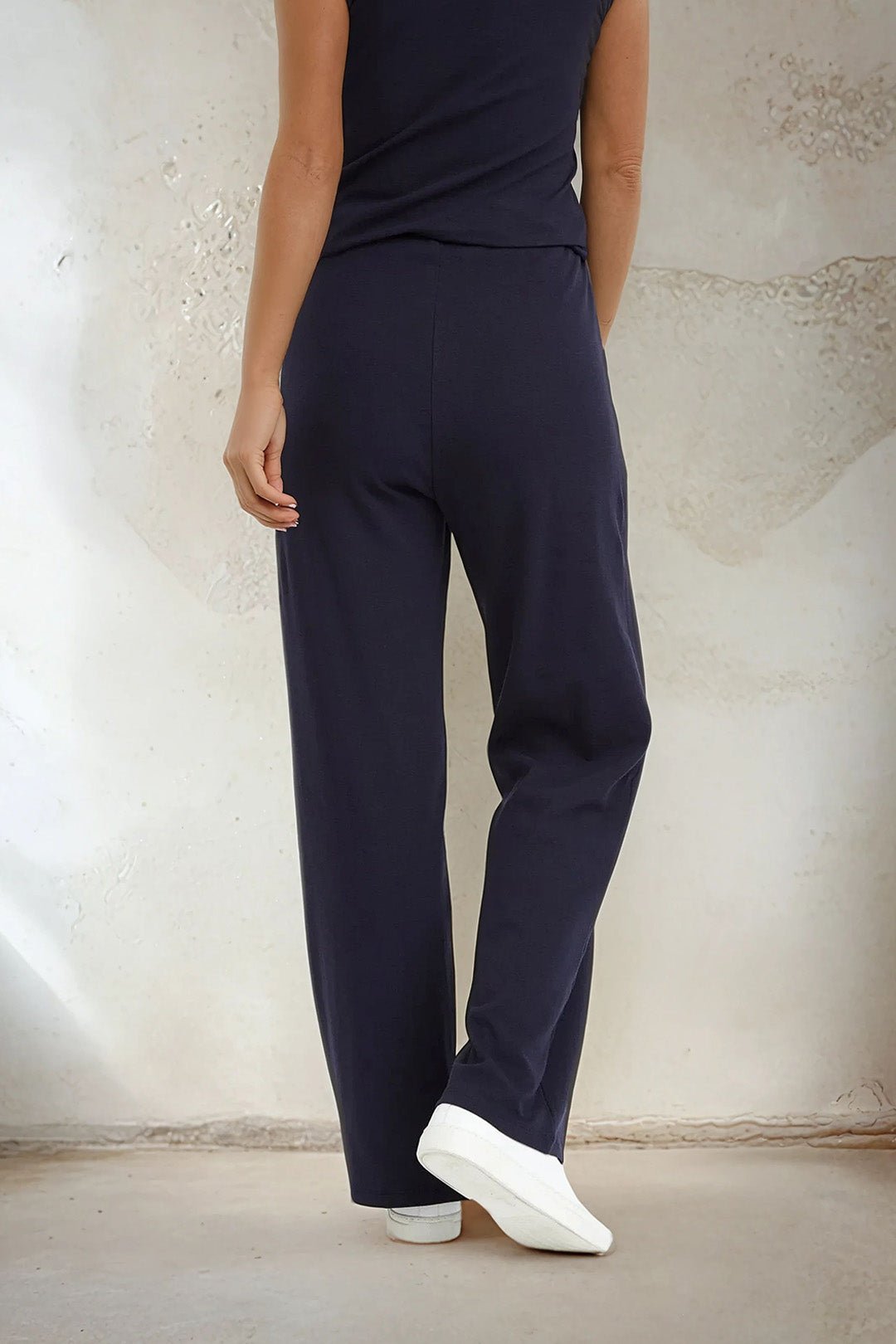 PALM PANT IN PIMA COTTON STRETCH - Jarbo