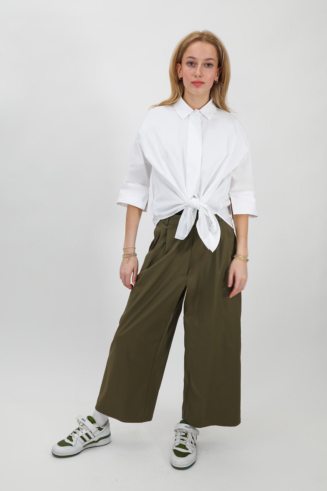 PALMER PANT IN ITALIAN COTTON STRETCH - Jarbo